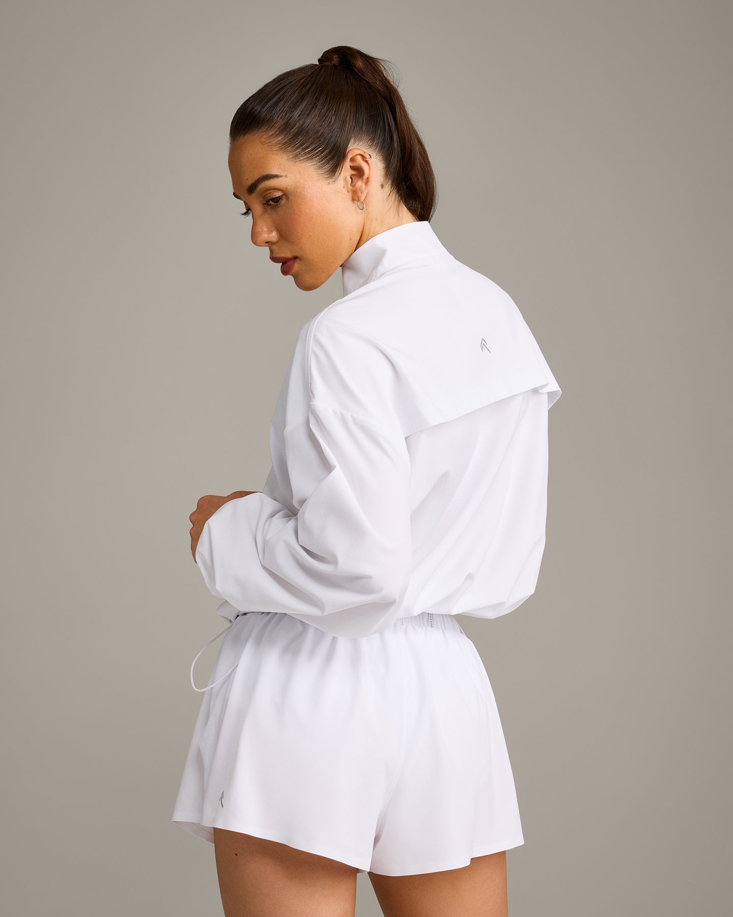 AirMove Jacket with Bonding with Reflective Logo | White - Image 6
