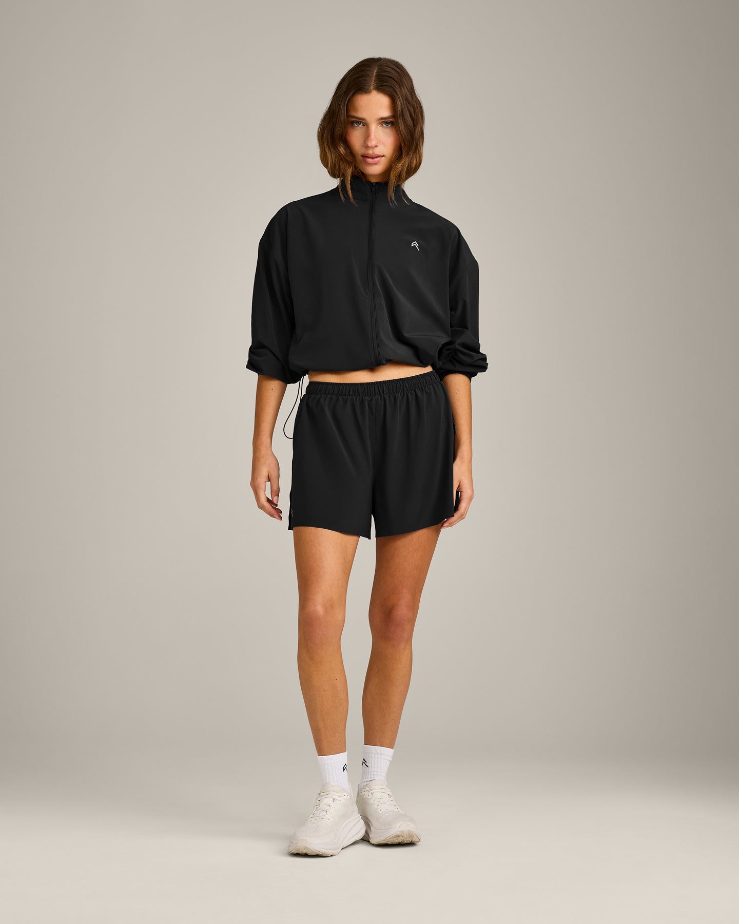 AirMove Lined Shorts 4" with Pocket and Reflective Logo | Black - Image 3