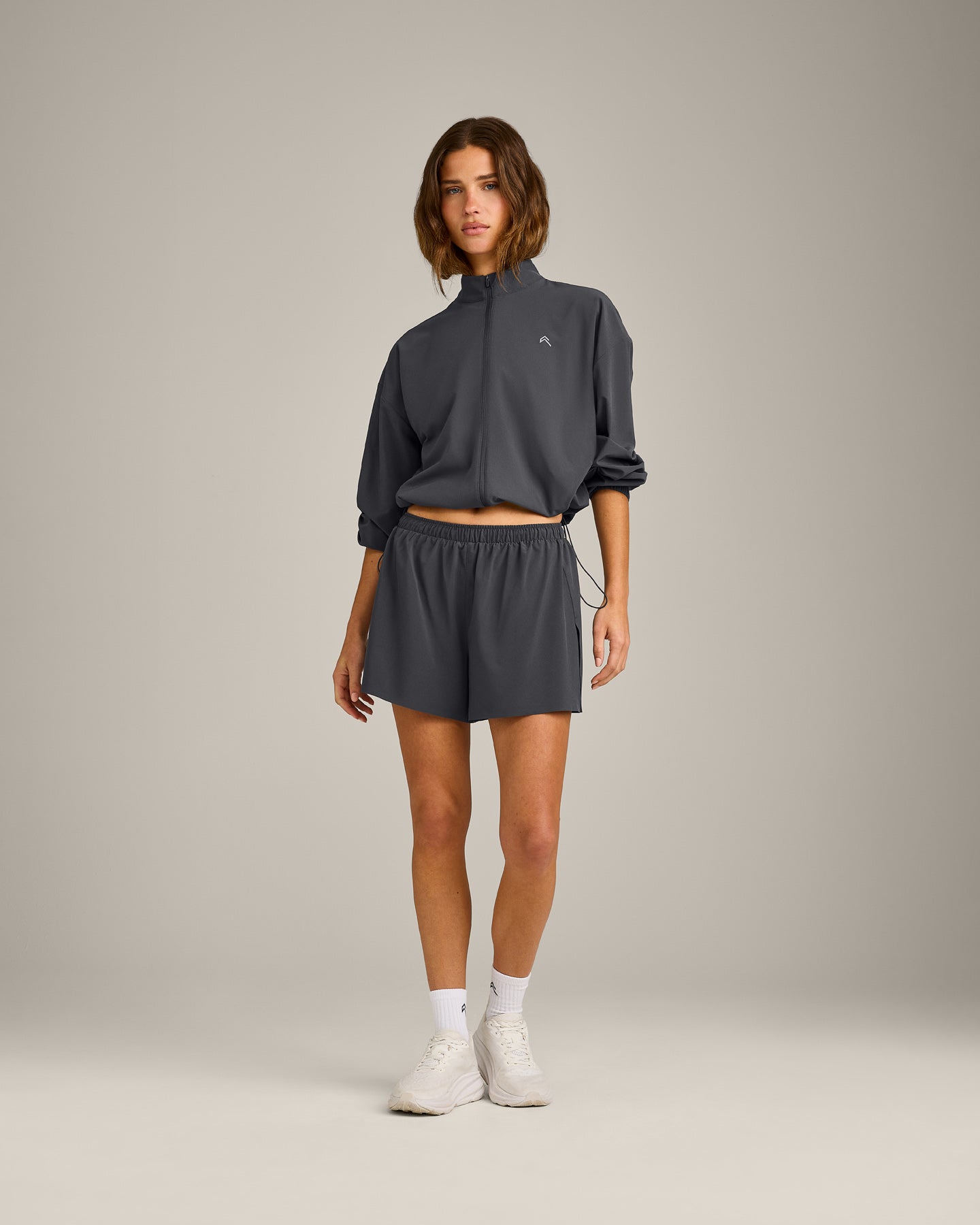AirMove Lined Shorts 4" with Pocket and Reflective Logo | Coal - Image 3