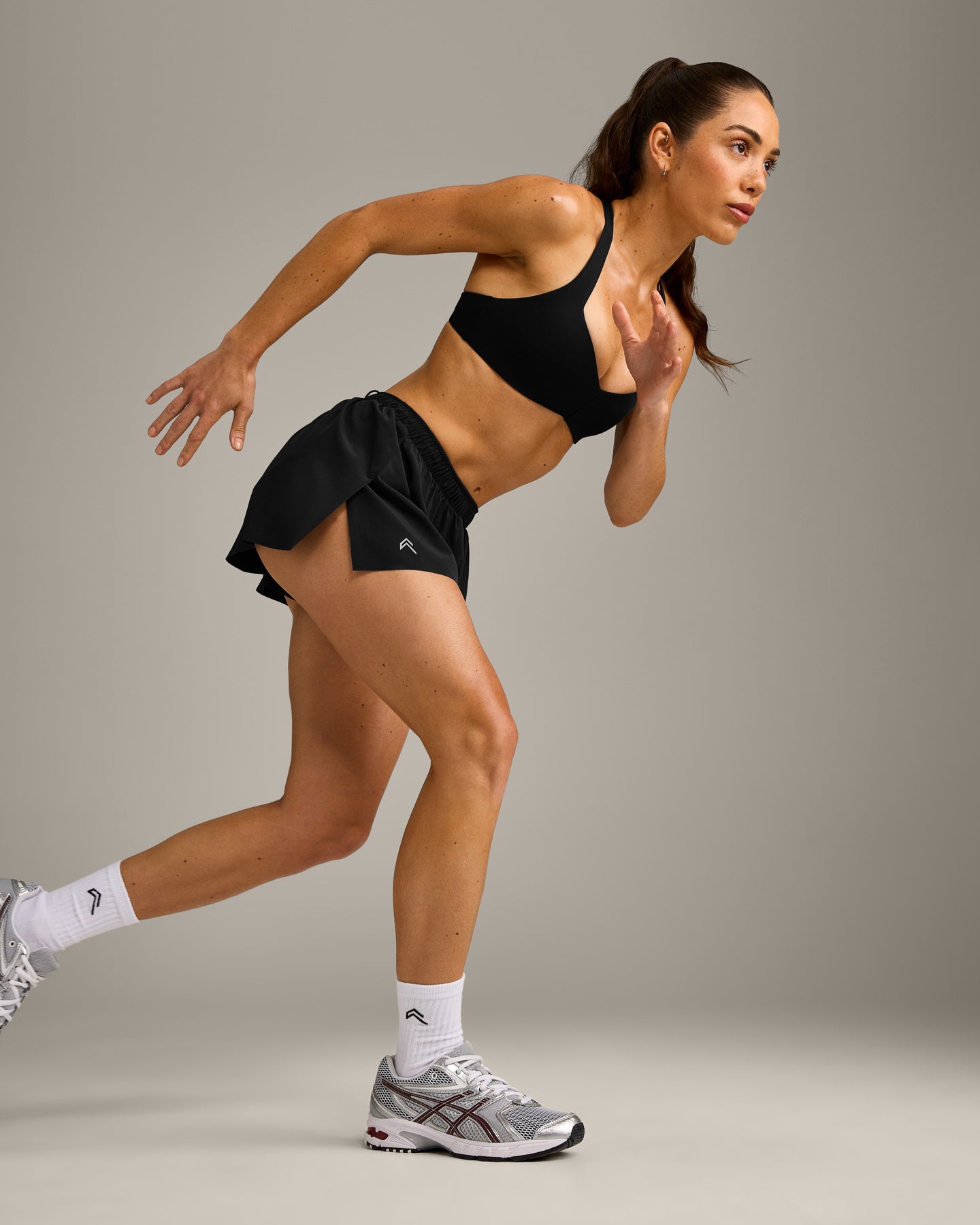 AirMove Lined Shorts 2" with Pocket and Reflective Logo | Black - Image 3