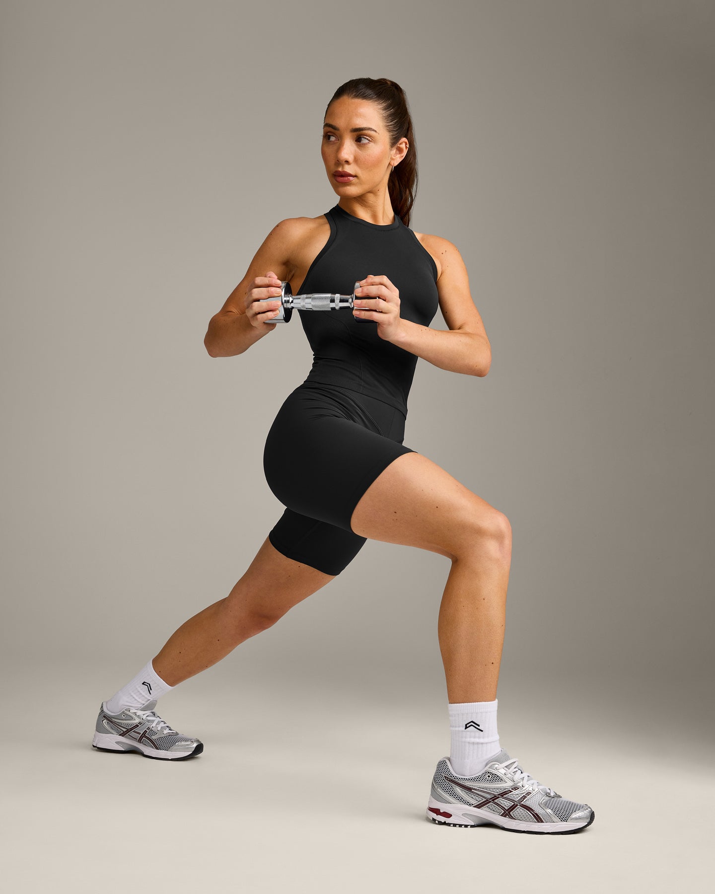 Oner Seamless Fitted Vest | Soft Black - Image 3