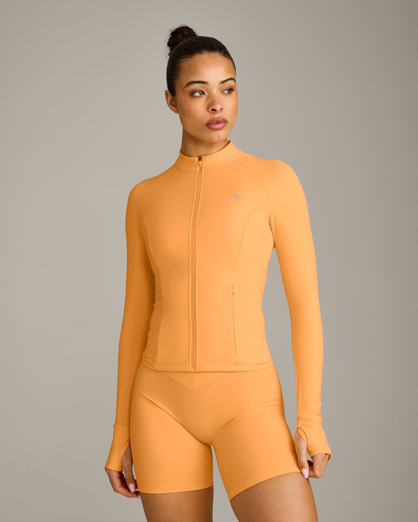 UnifiedMove Jacket with Reflective Logo | Powdered Orange