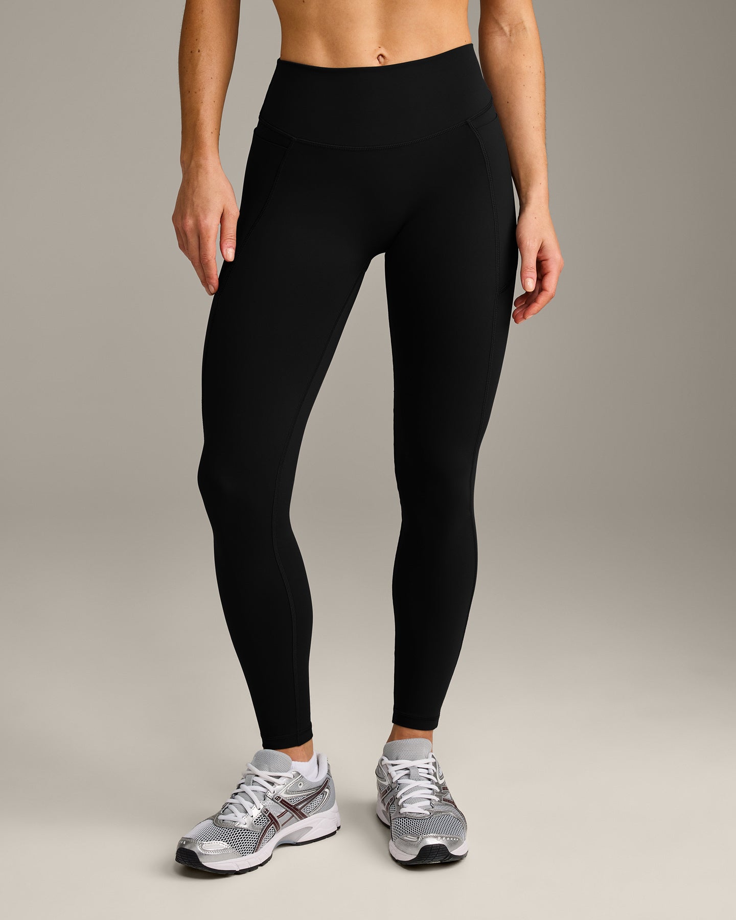 Alternative view of UnifiedMove Pocket Leggings with Bonding with Reflective Logo | Black