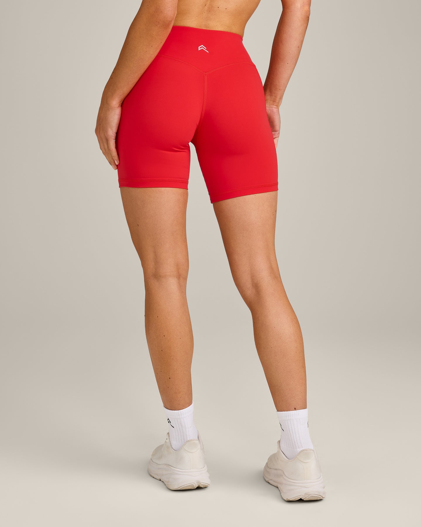 UnifiedMove Pocket Shorts 6" with Bonding with Reflective Logo | Muscle Mommy Red