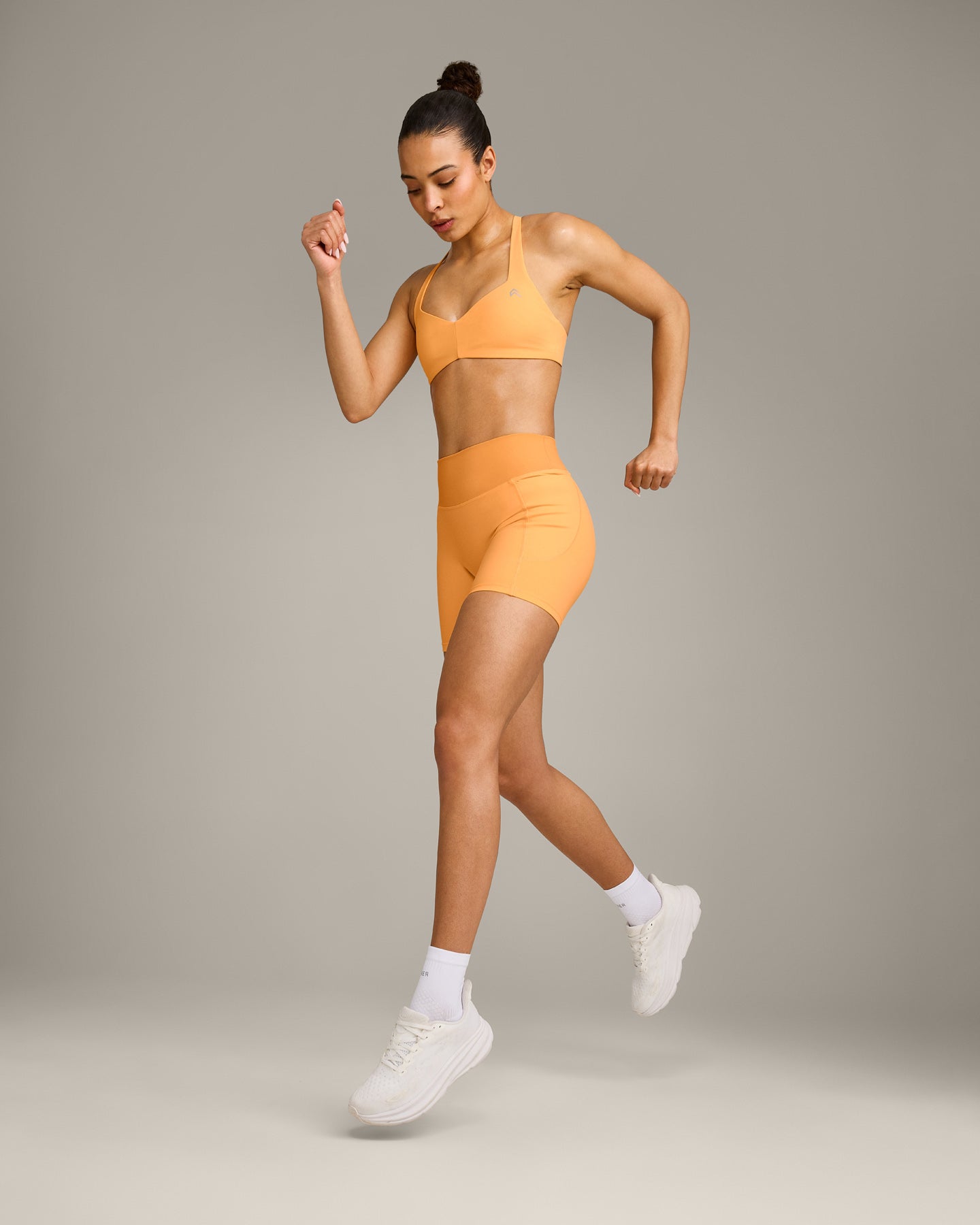 UnifiedMove Pocket Shorts 6" with Bonding with Reflective Logo | Powdered Orange - Image 3
