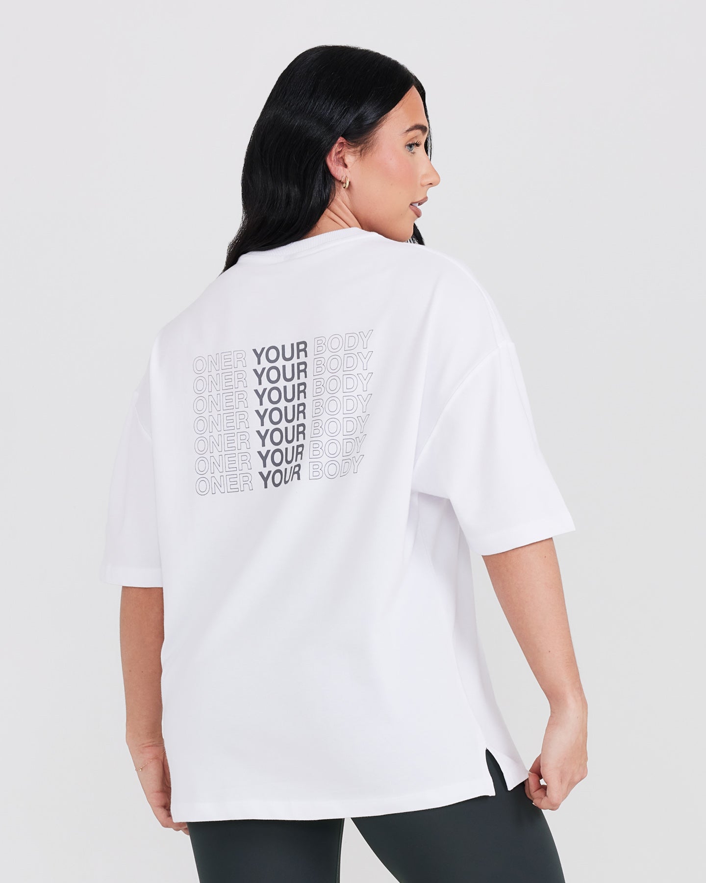 Alternative view of OYB Graphic Unisex T-Shirt | White
