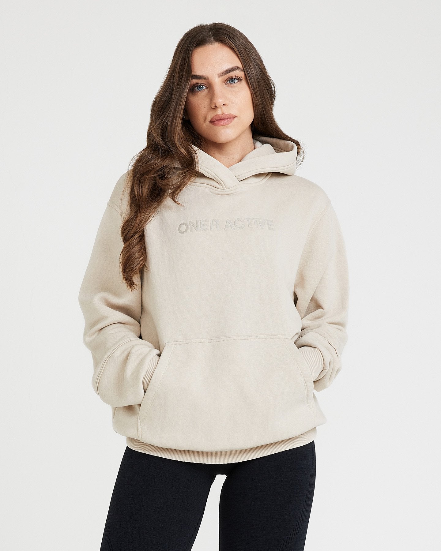 Alternative view of Classic Lounge Oversized Hoodie | Sand