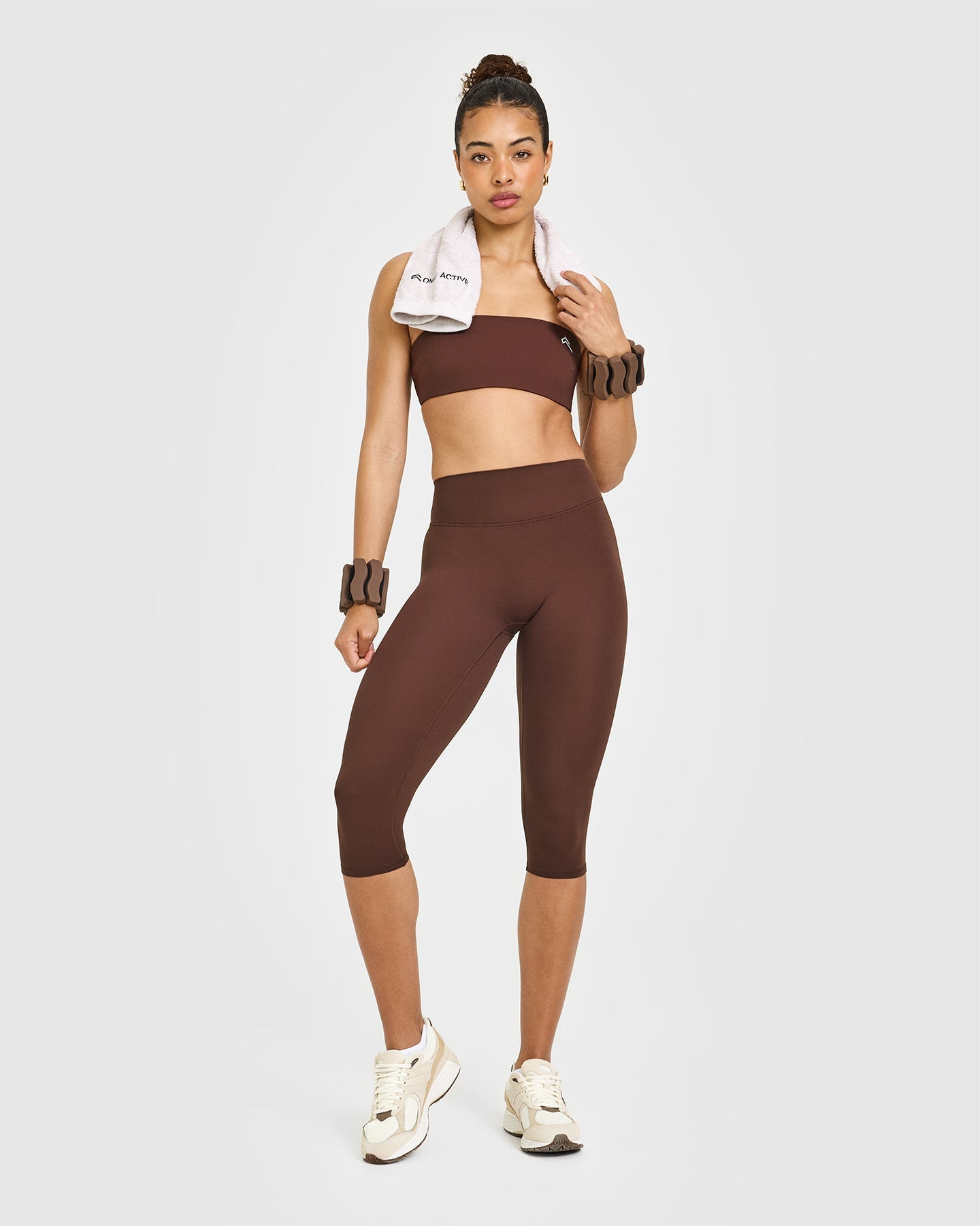 UnifiedMove Micro Bandeau Bralette | Espresso Brown - Image 3