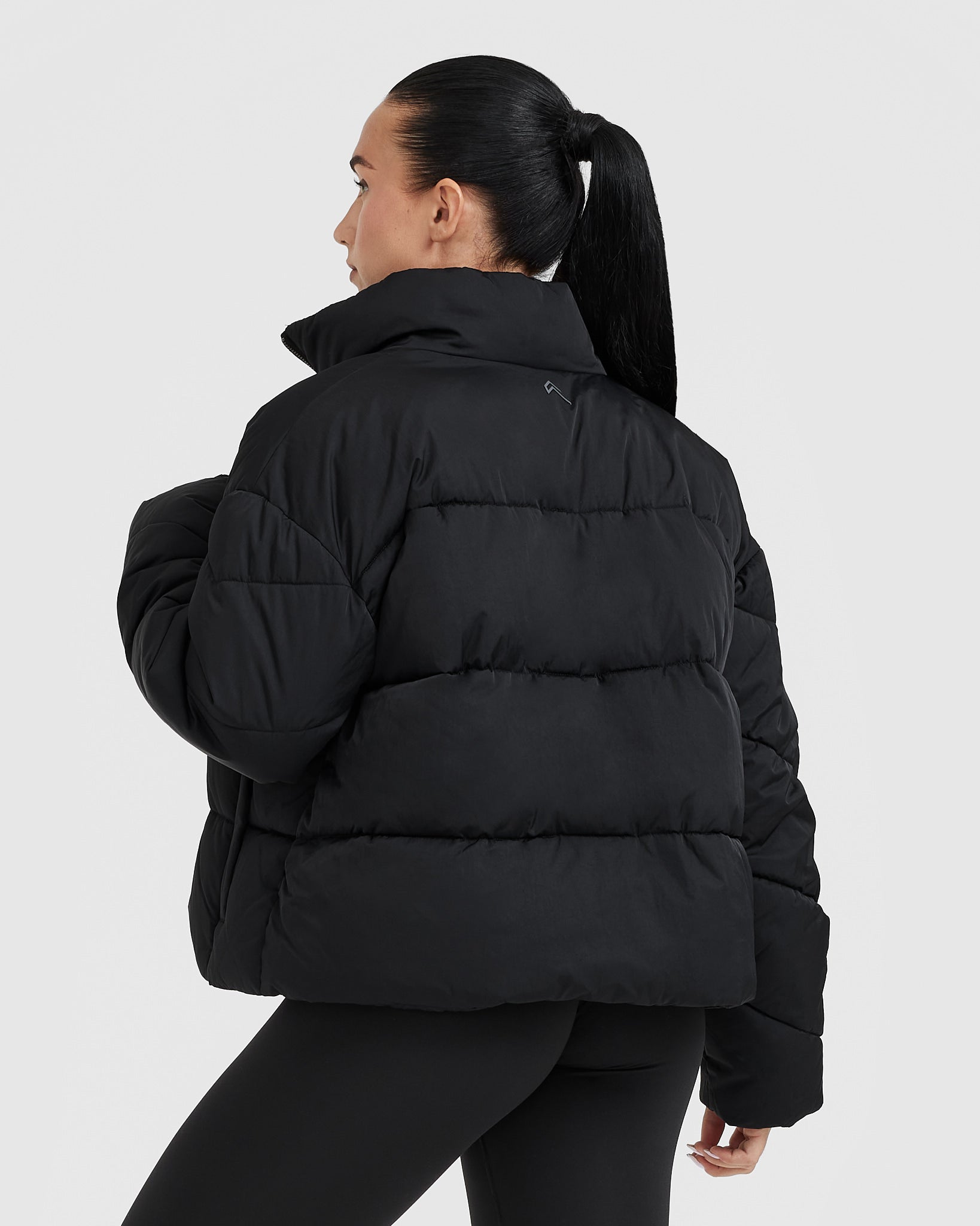 Alternative view of Puffer Jacket | Black