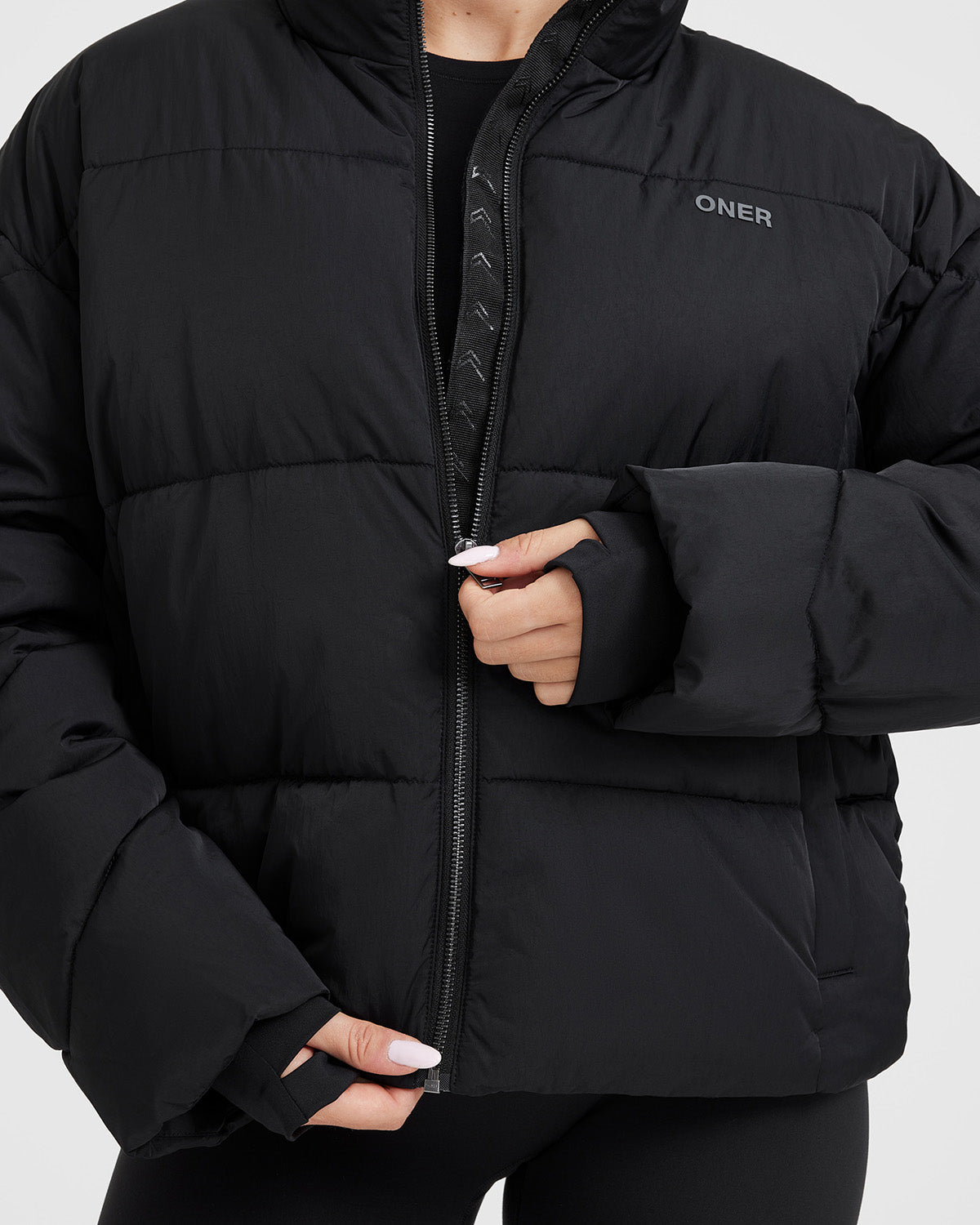 Puffer Jacket | Black - Image 5