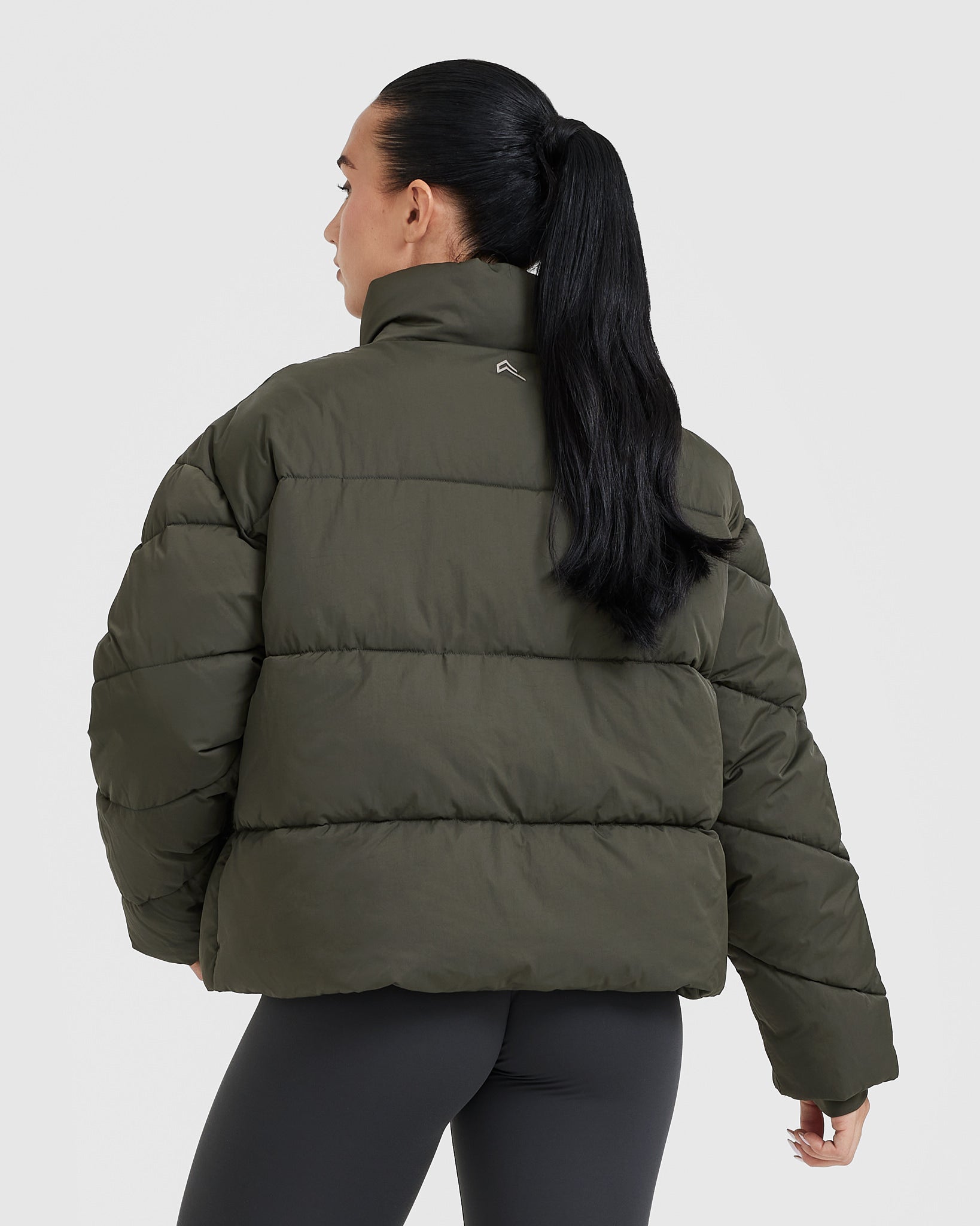 Alternative view of Puffer Jacket | Khaki