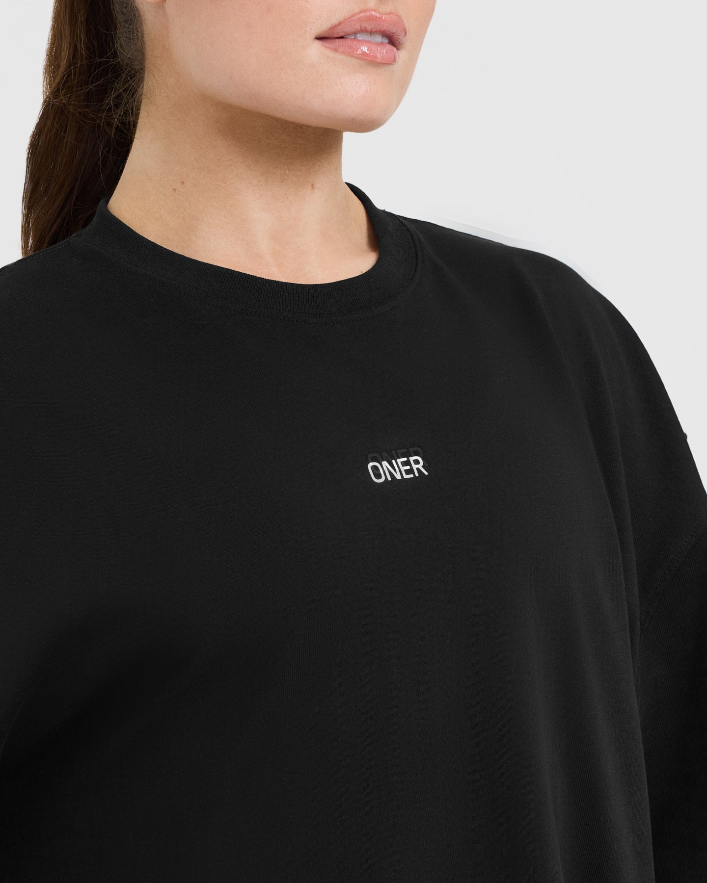 Raising The Bar Graphic Longline T-Shirt | Black - Image 4