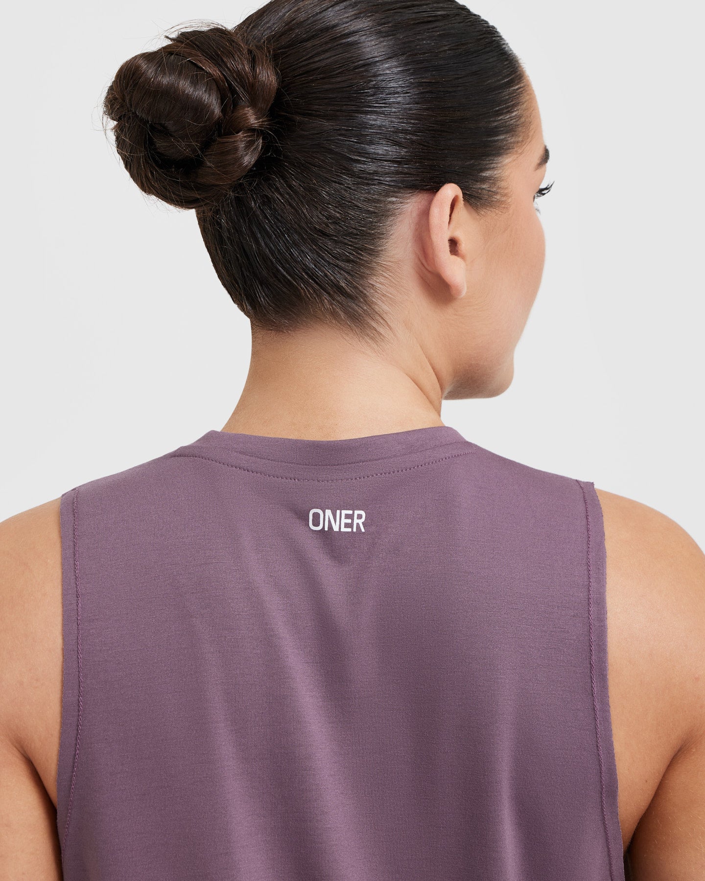 Raising The Bar Graphic Unisex Muscle Vest | Vintage Purple - Image 5