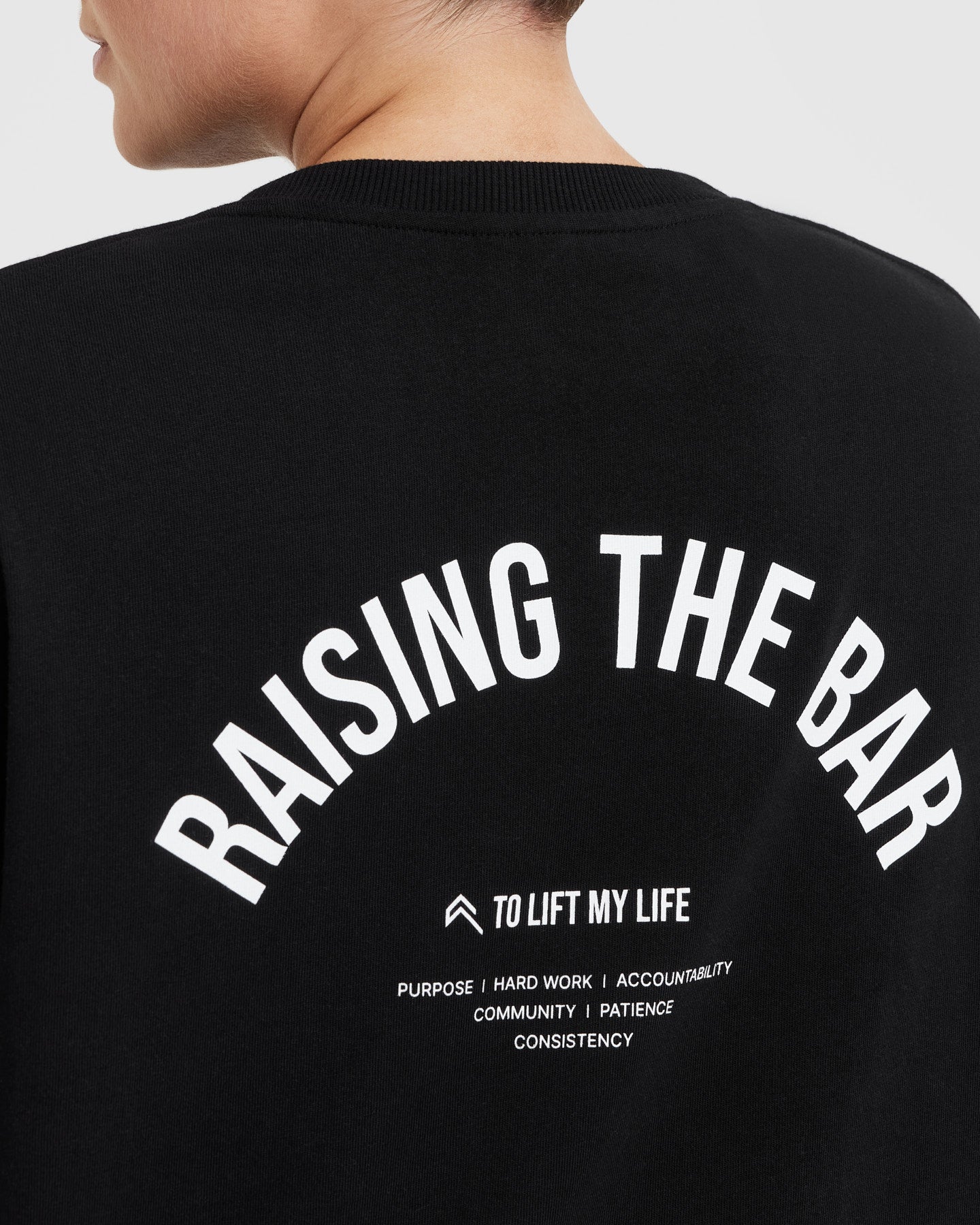 Raising The Bar Graphic Unisex T-Shirt | Black - Image 5