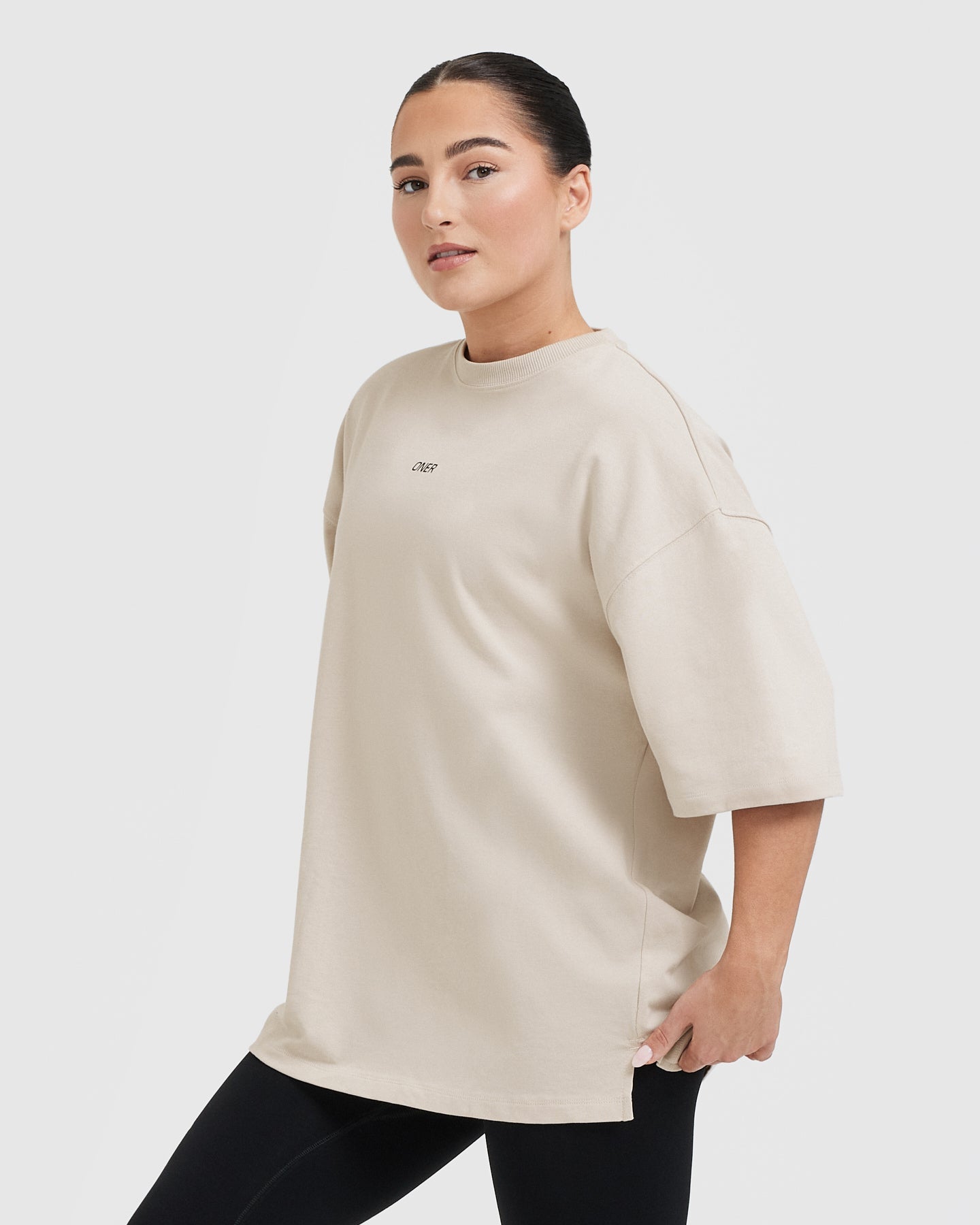 Raising The Bar Graphic Unisex T-Shirt | Sand - Image 3