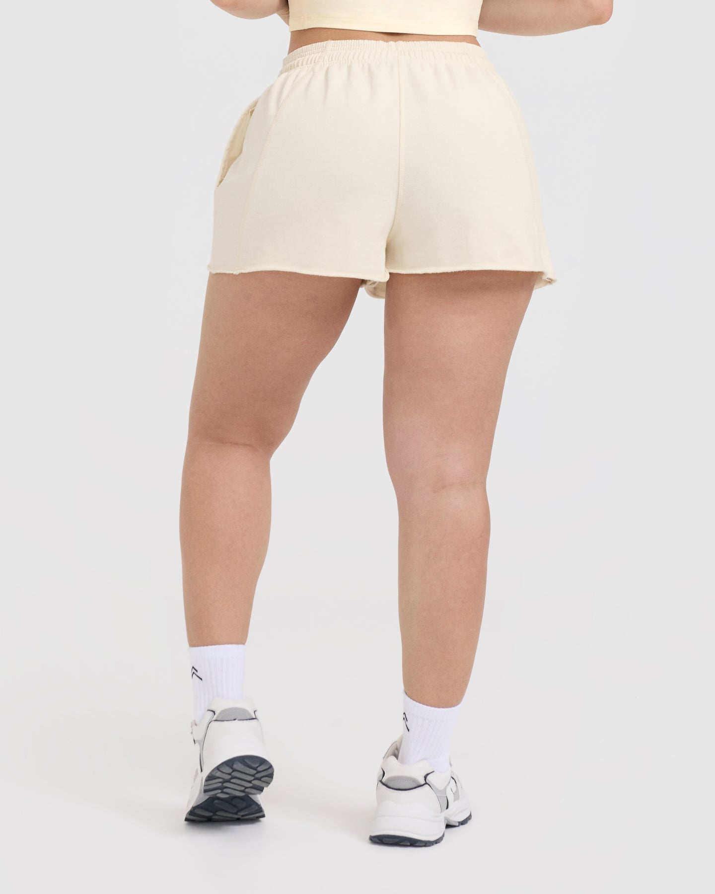 Alternative view of Raw Lounge Oversized Shorts | Off White