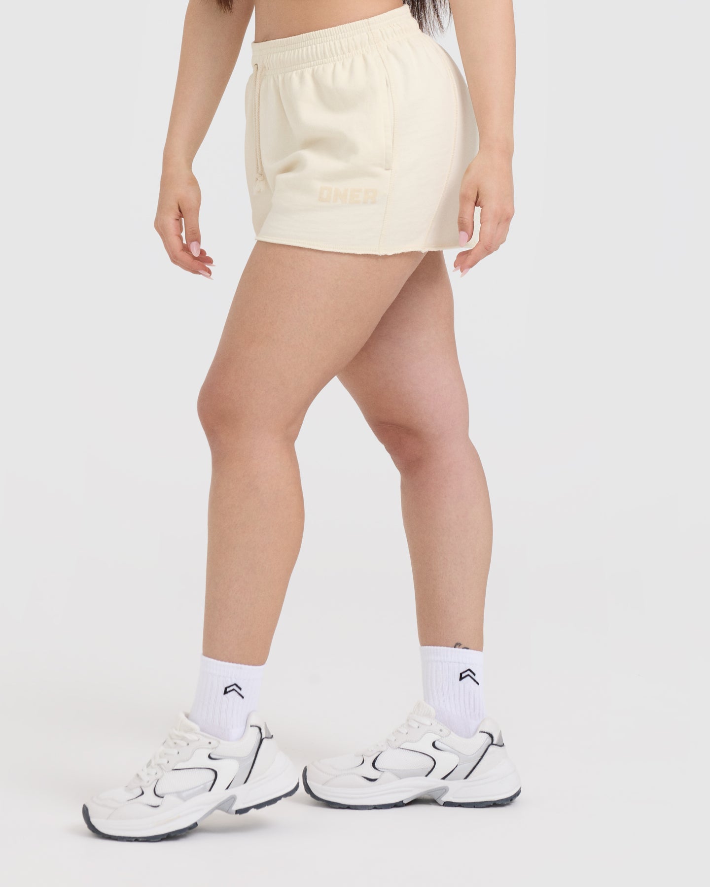 Raw Lounge Oversized Shorts | Off White - Image 3