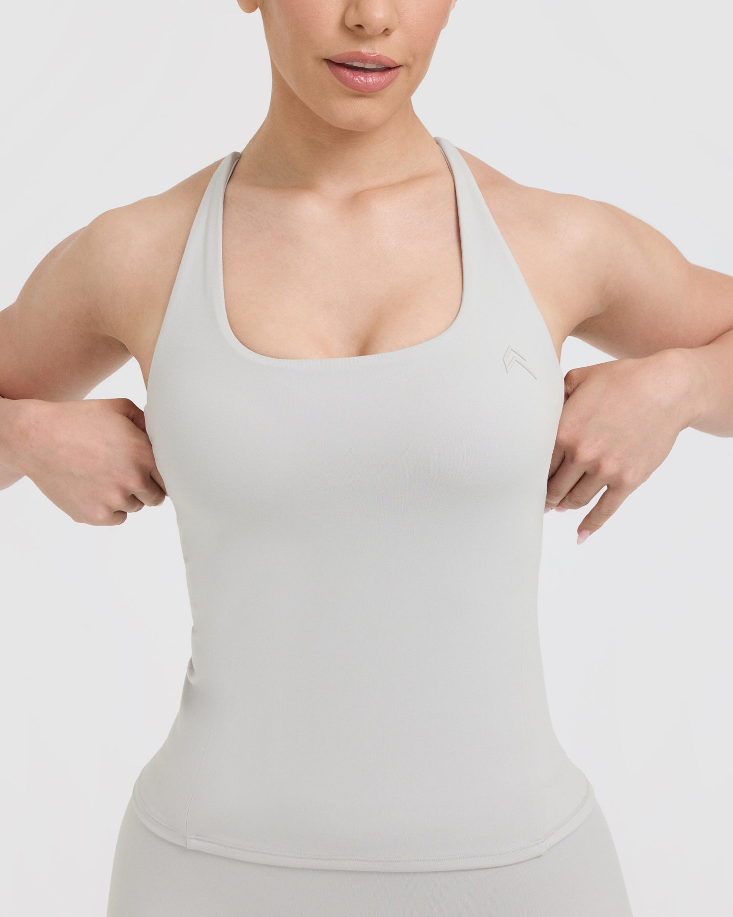 Timeless Square Neck Vest | Light Grey - Image 4