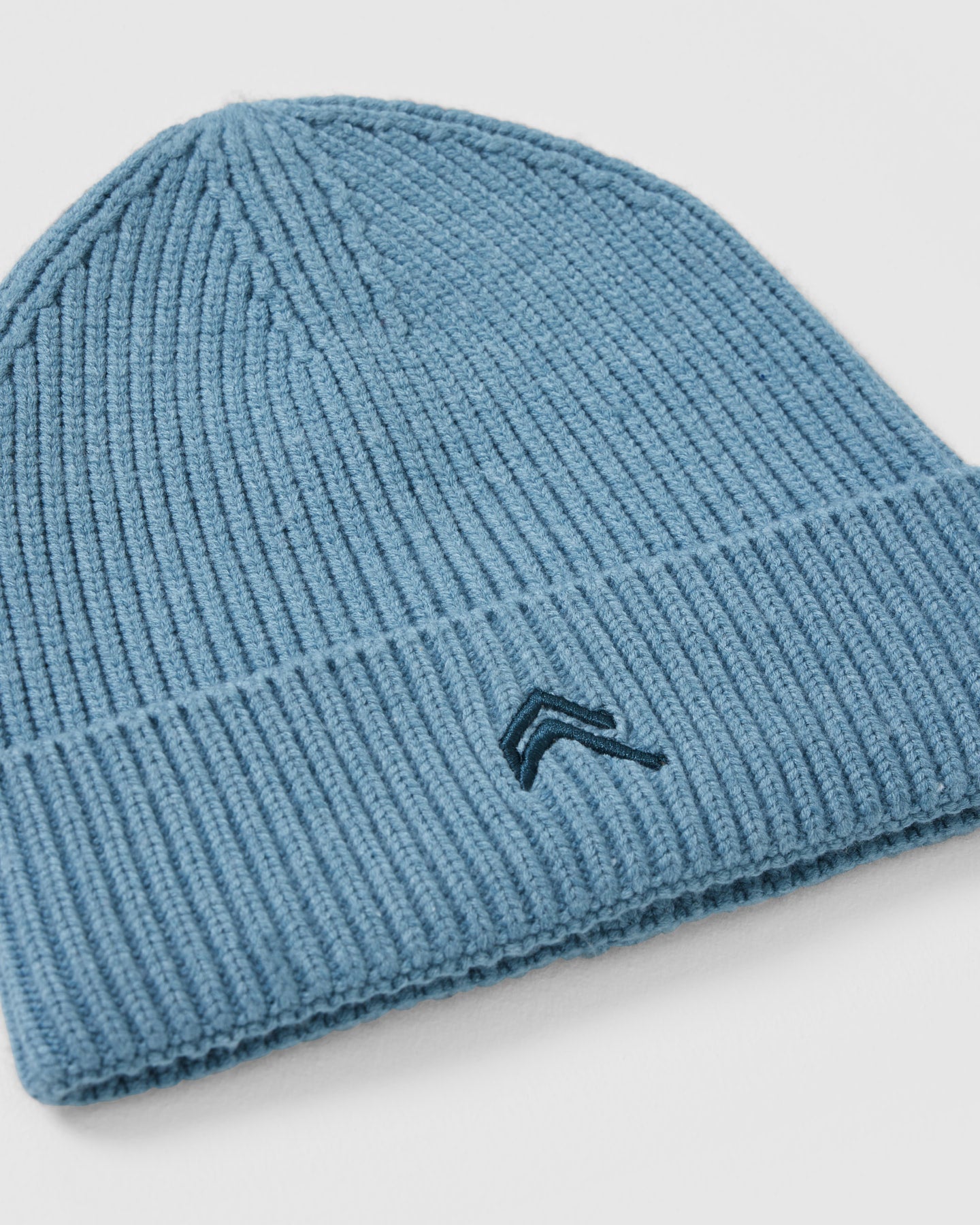 Ribbed Beanie | Steel Blue - Image 5
