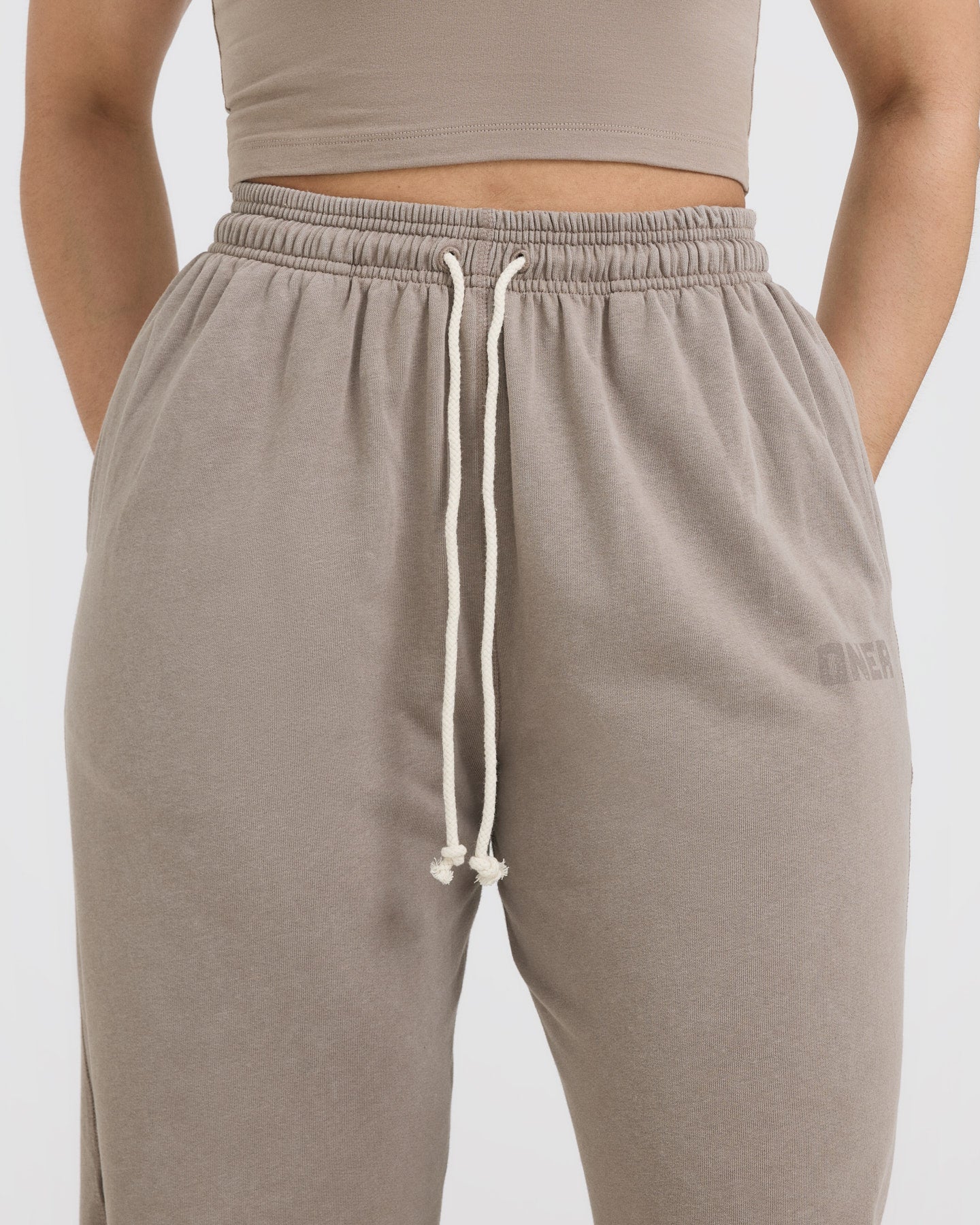 Raw Lounge Wide Leg Joggers | Washed Minky - Image 4