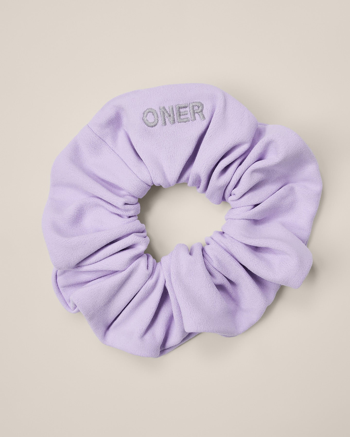 SoftMotion Scrunchie with Grey Logo | Lavender Purple - Image 5