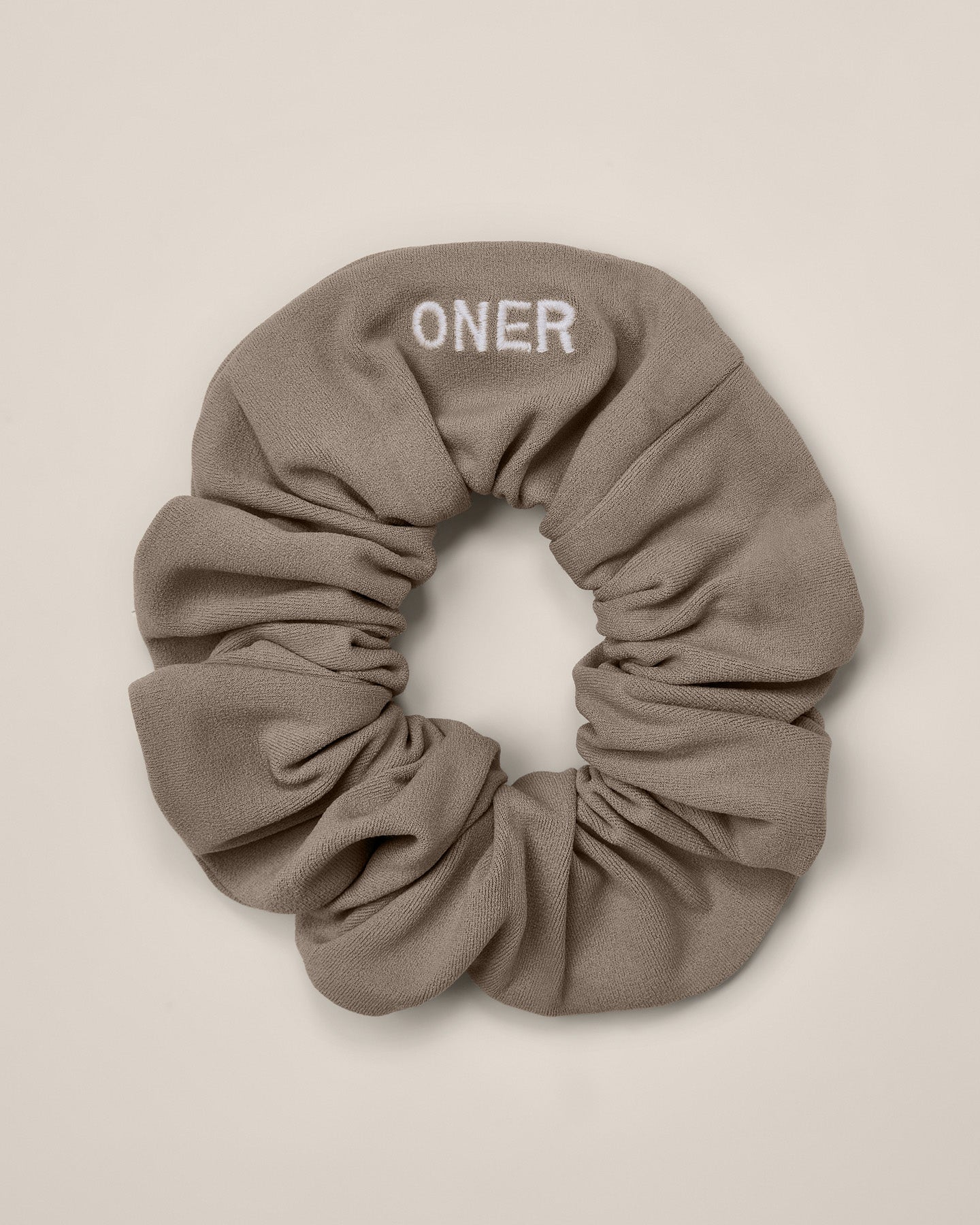 SoftMotion Scrunchie with Grey Logo | Minky - Image 5
