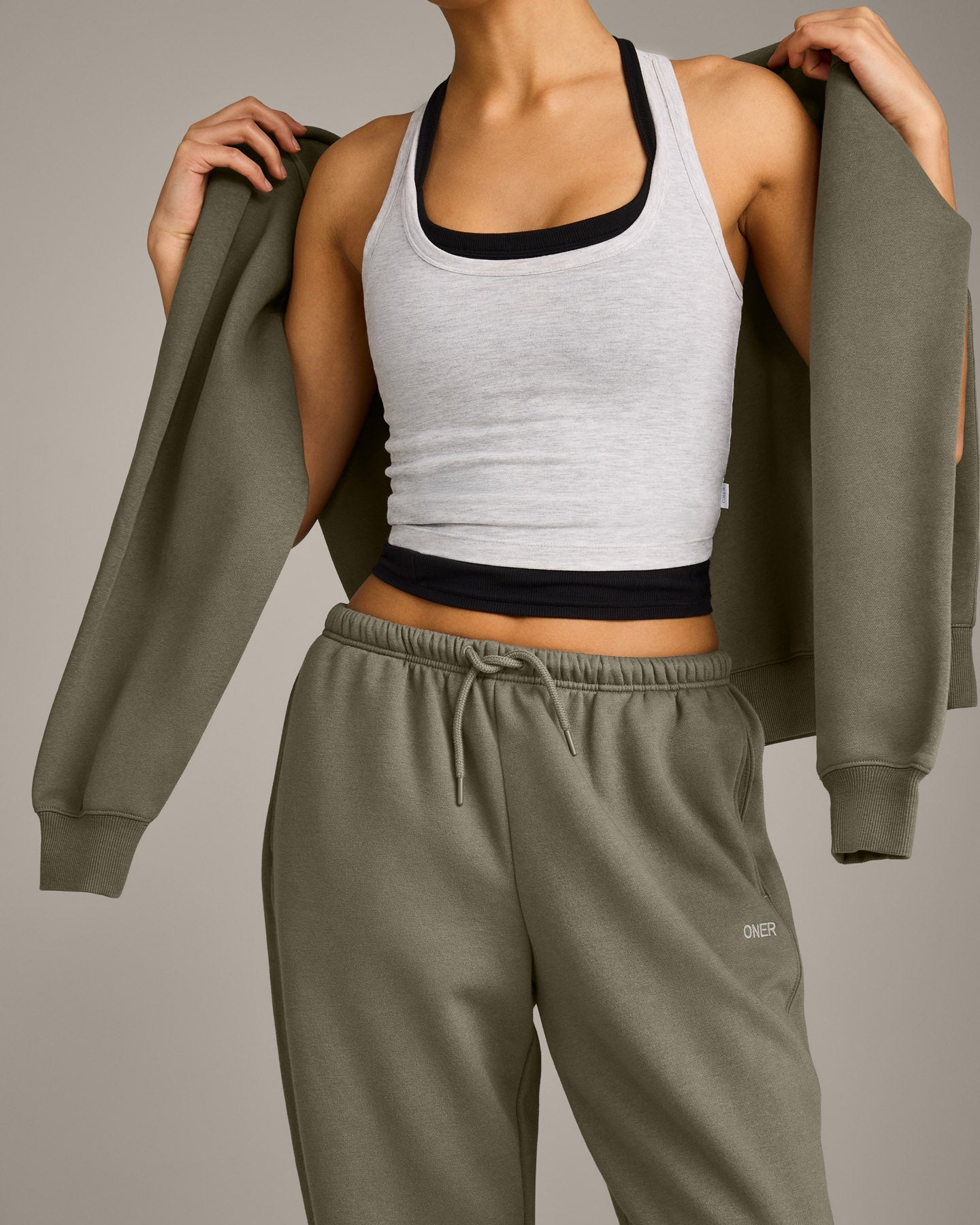 Alternative view of Foundations All Season Joggers | Alpine Green