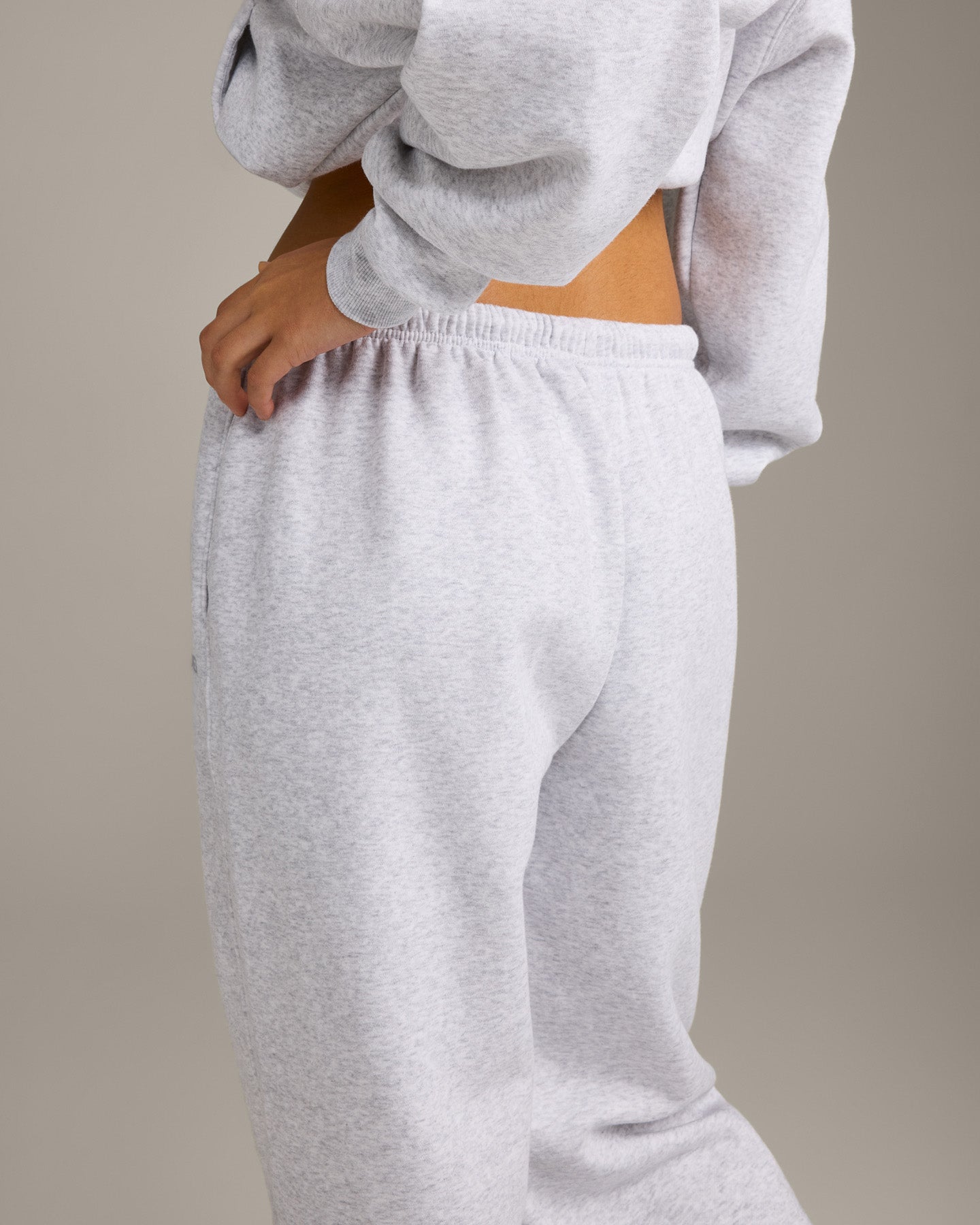Foundations All Season Joggers | Grey Marl - Image 4