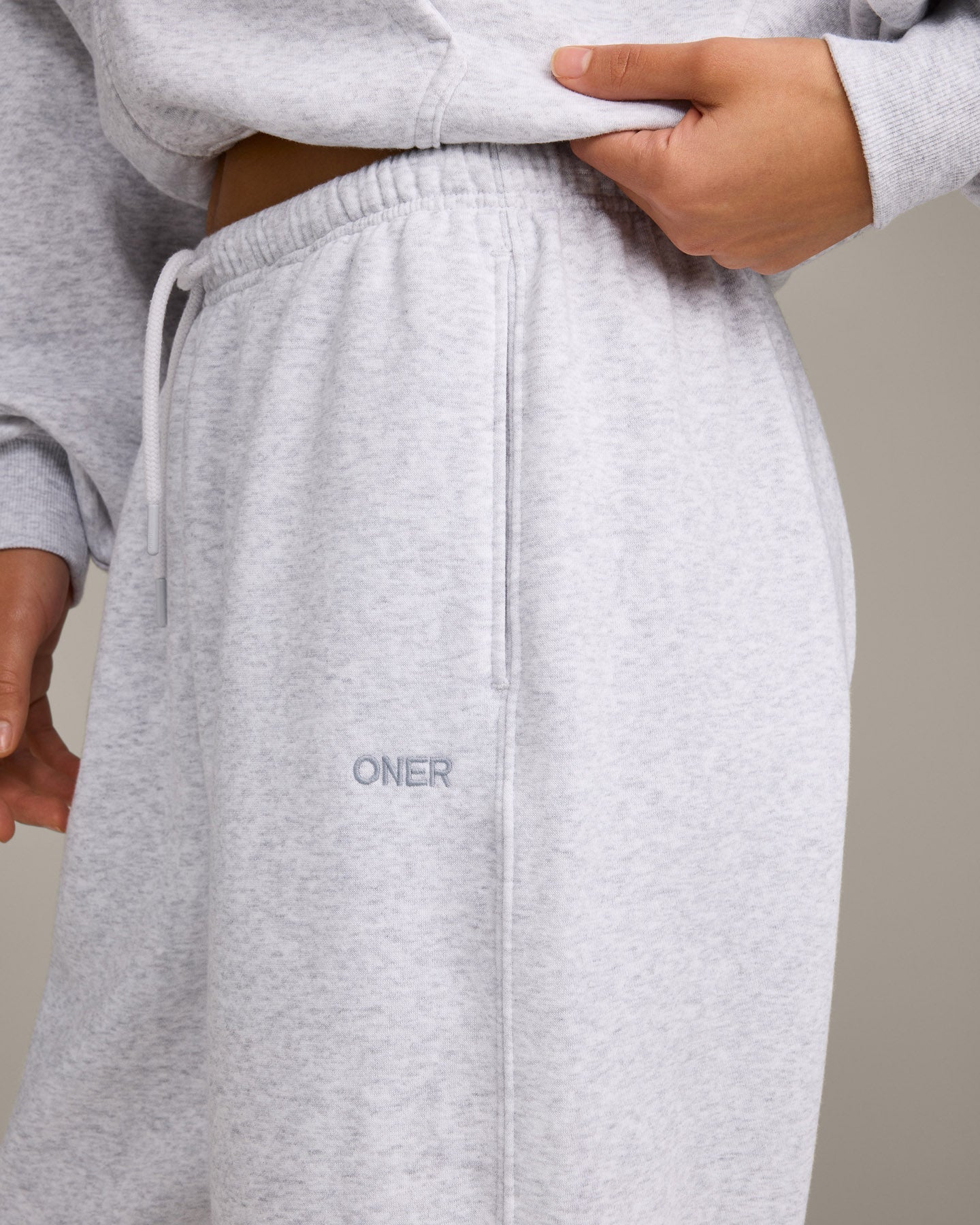 Foundations All Season Joggers | Grey Marl - Image 5