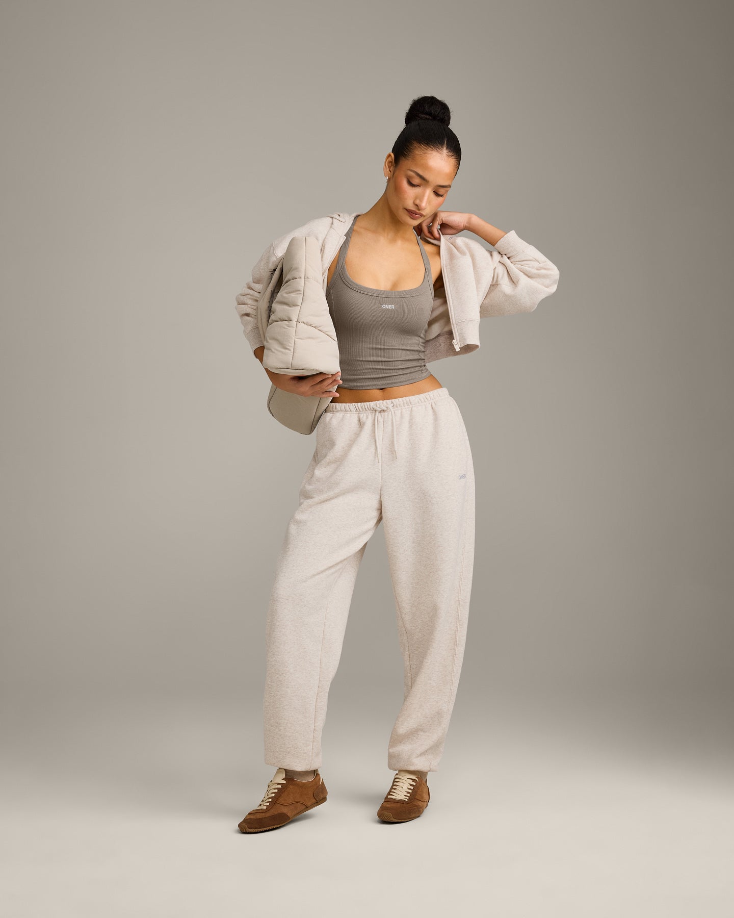 Foundations All Season Joggers | Oat Marl - Image 3
