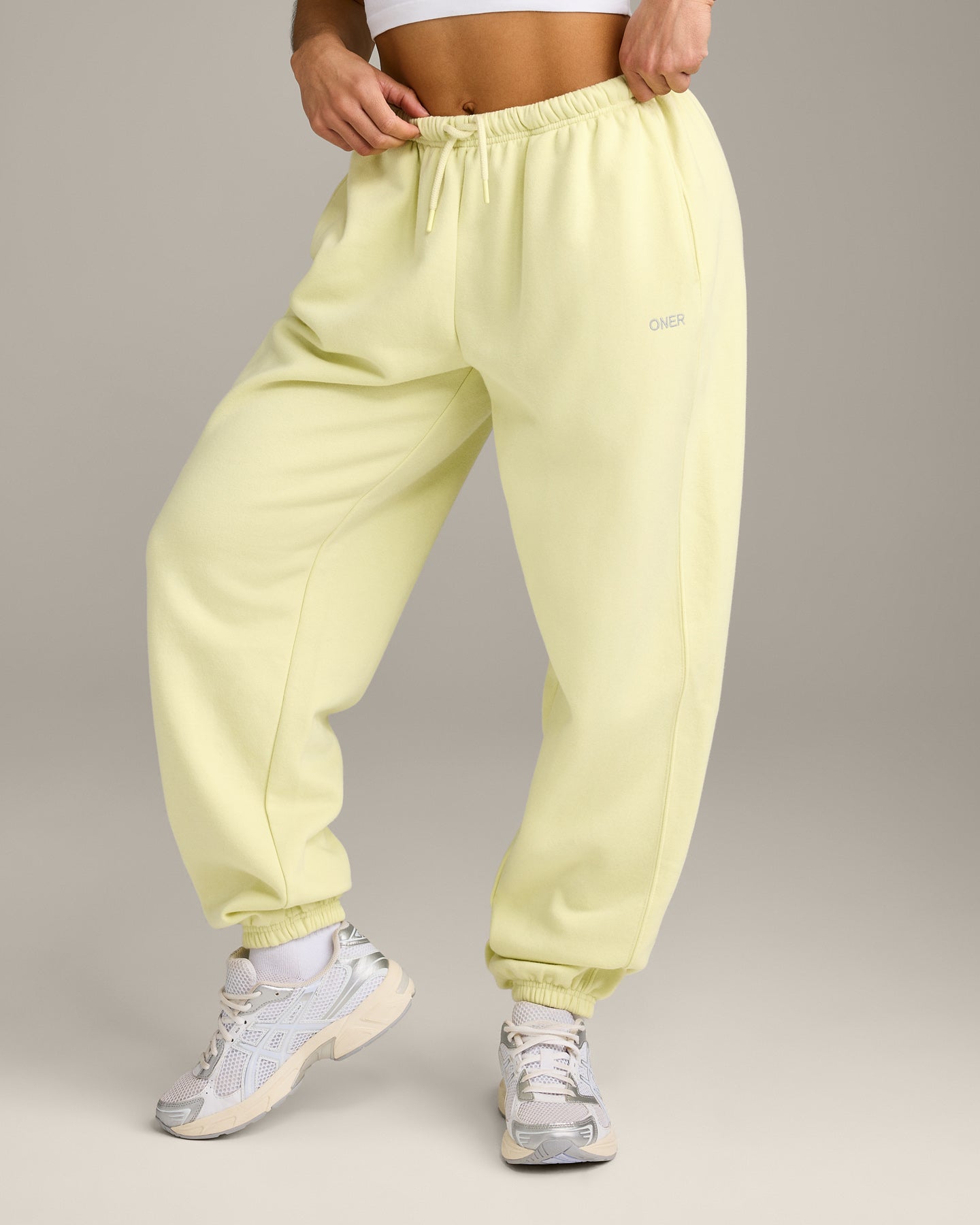 Foundations All Season Joggers | Pastel Yellow