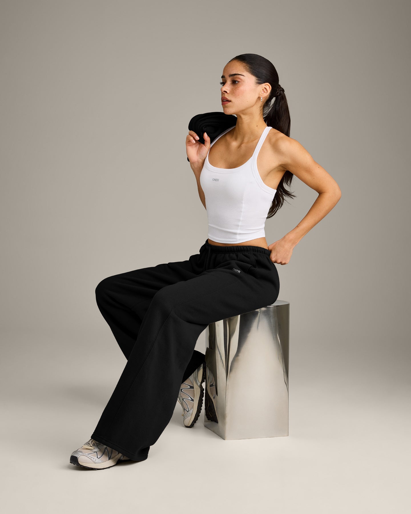 Foundations All Season Straight Leg Joggers | Black - Image 3