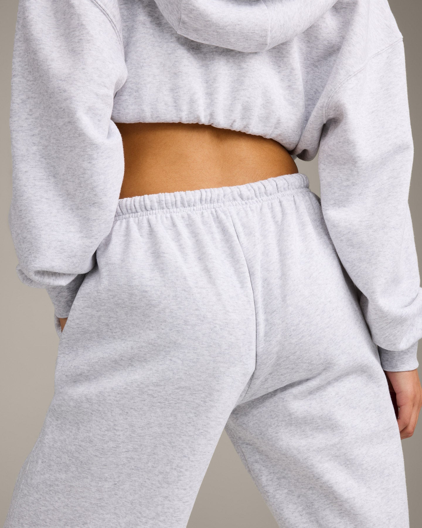 Foundations All Season Straight Leg Joggers | Grey Marl - Image 4