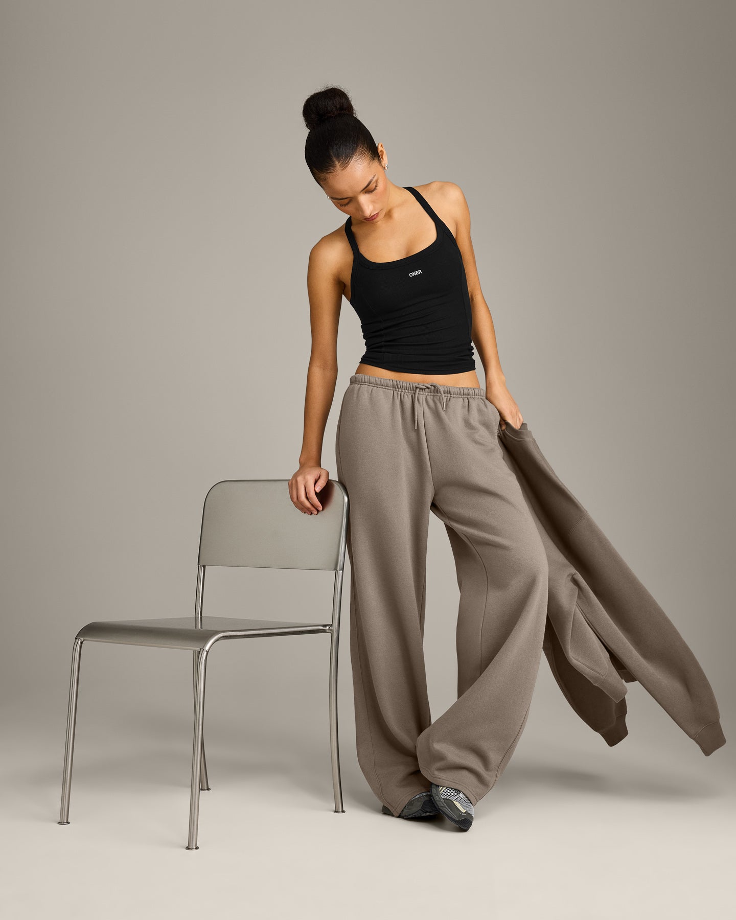 Alternative view of Foundations All Season Straight Leg Joggers | Minky