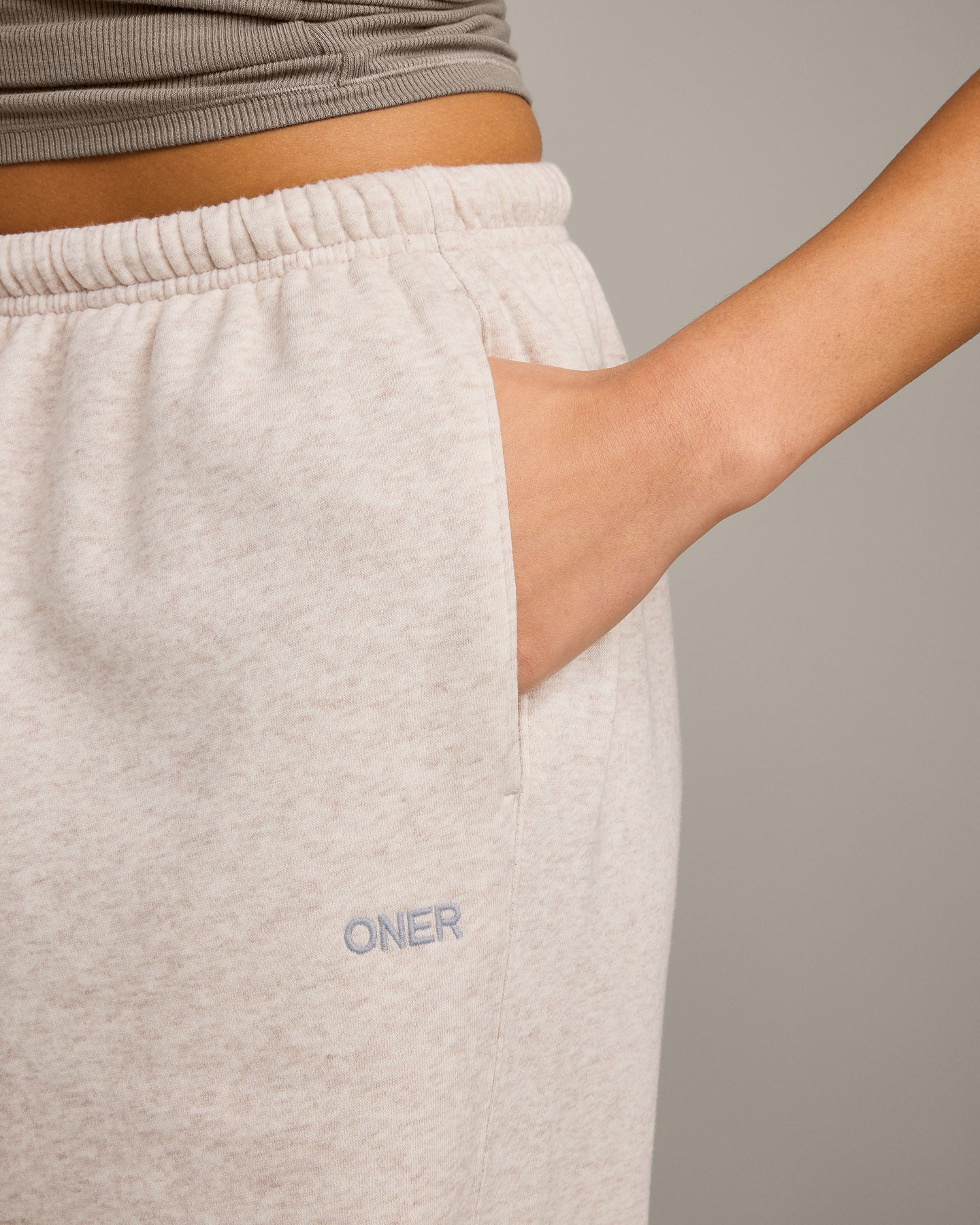 Foundations All Season Straight Leg Joggers | Oat Marl - Image 5