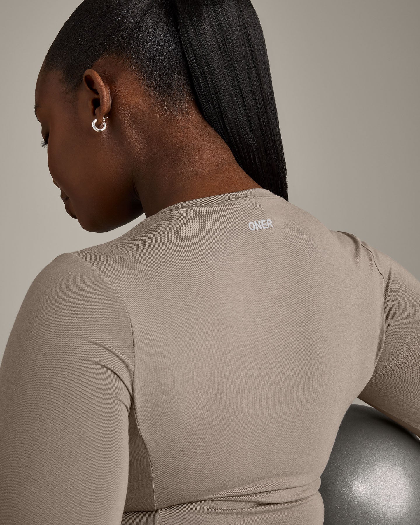 Alternative view of Mellow Motion Crew Neck Long Sleeve Mid Top | Warm Minky
