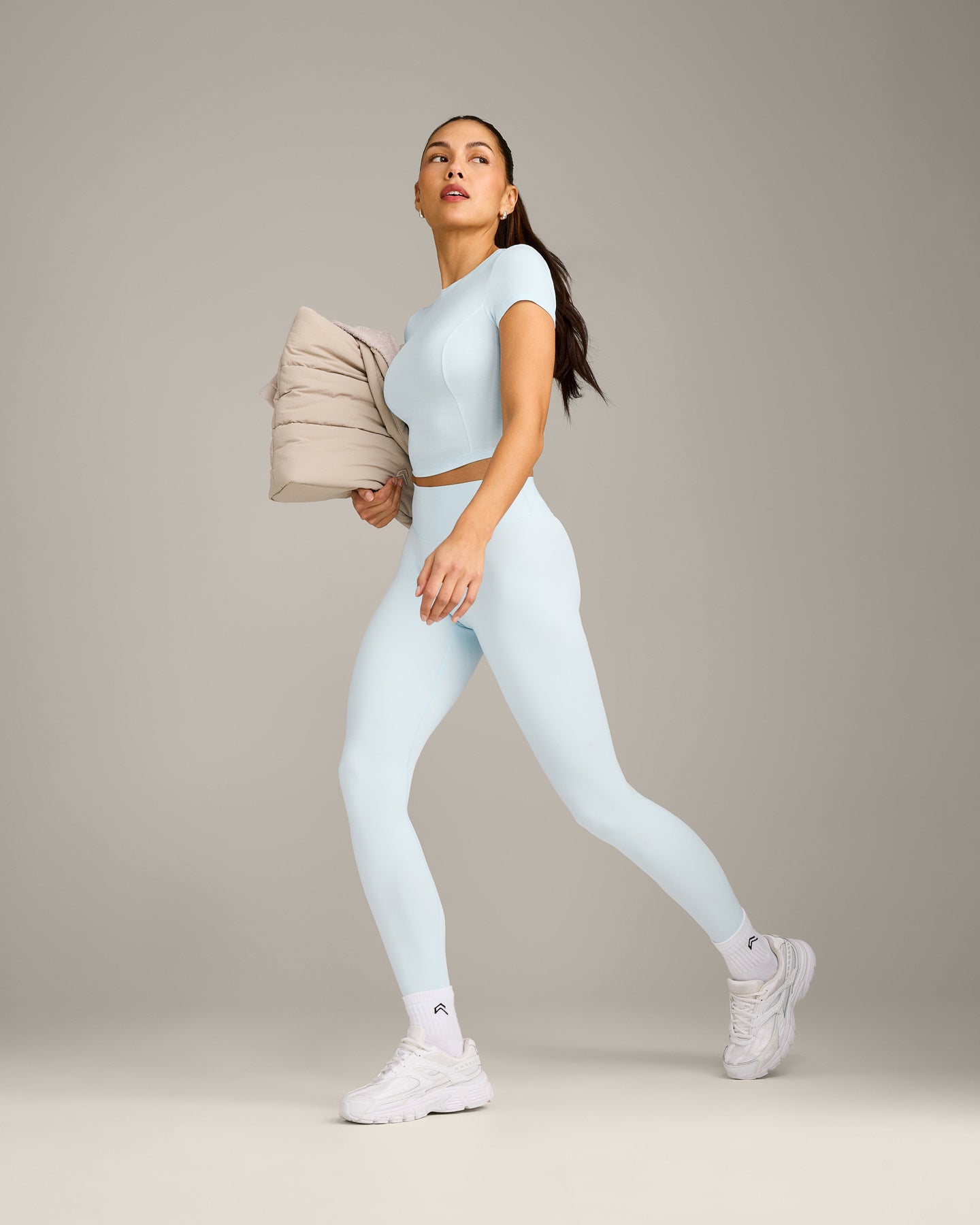 Mellow Motion Crew Neck Mid Top | Cloud Blue - Image 3