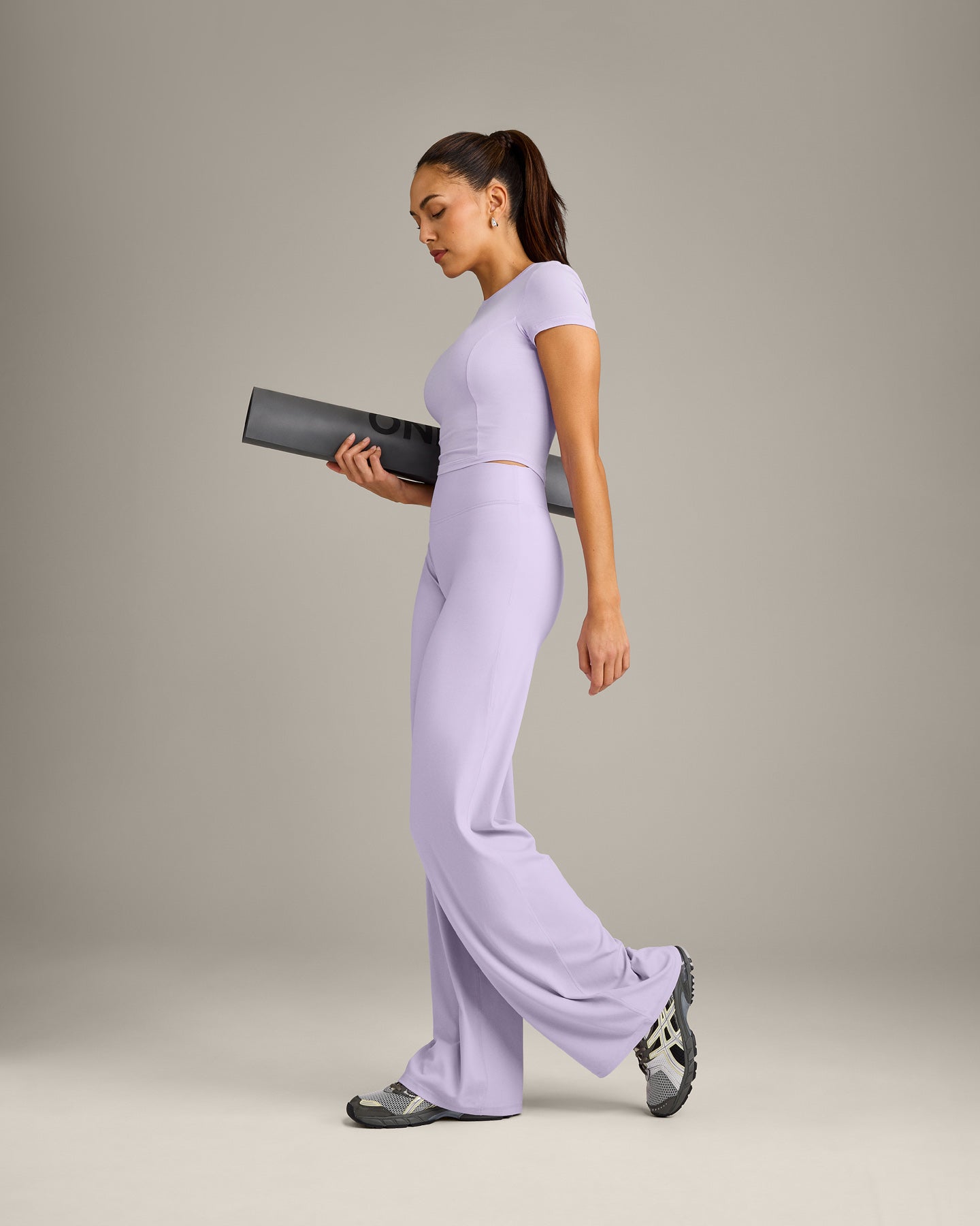 Mellow Motion Crew Neck Mid Top | Lavender Purple - Image 3