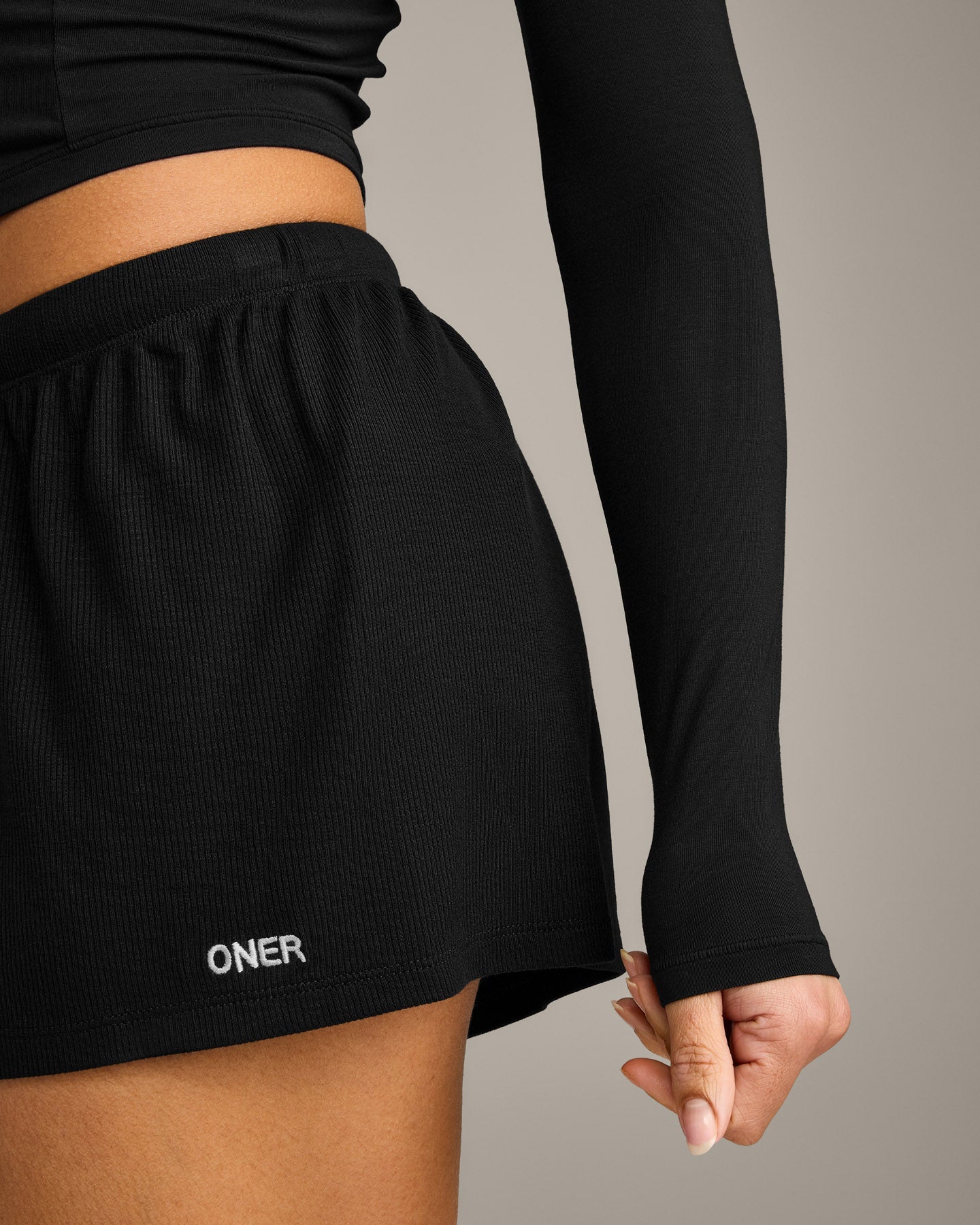 Oner At Home Night Shorts | Black - Image 3
