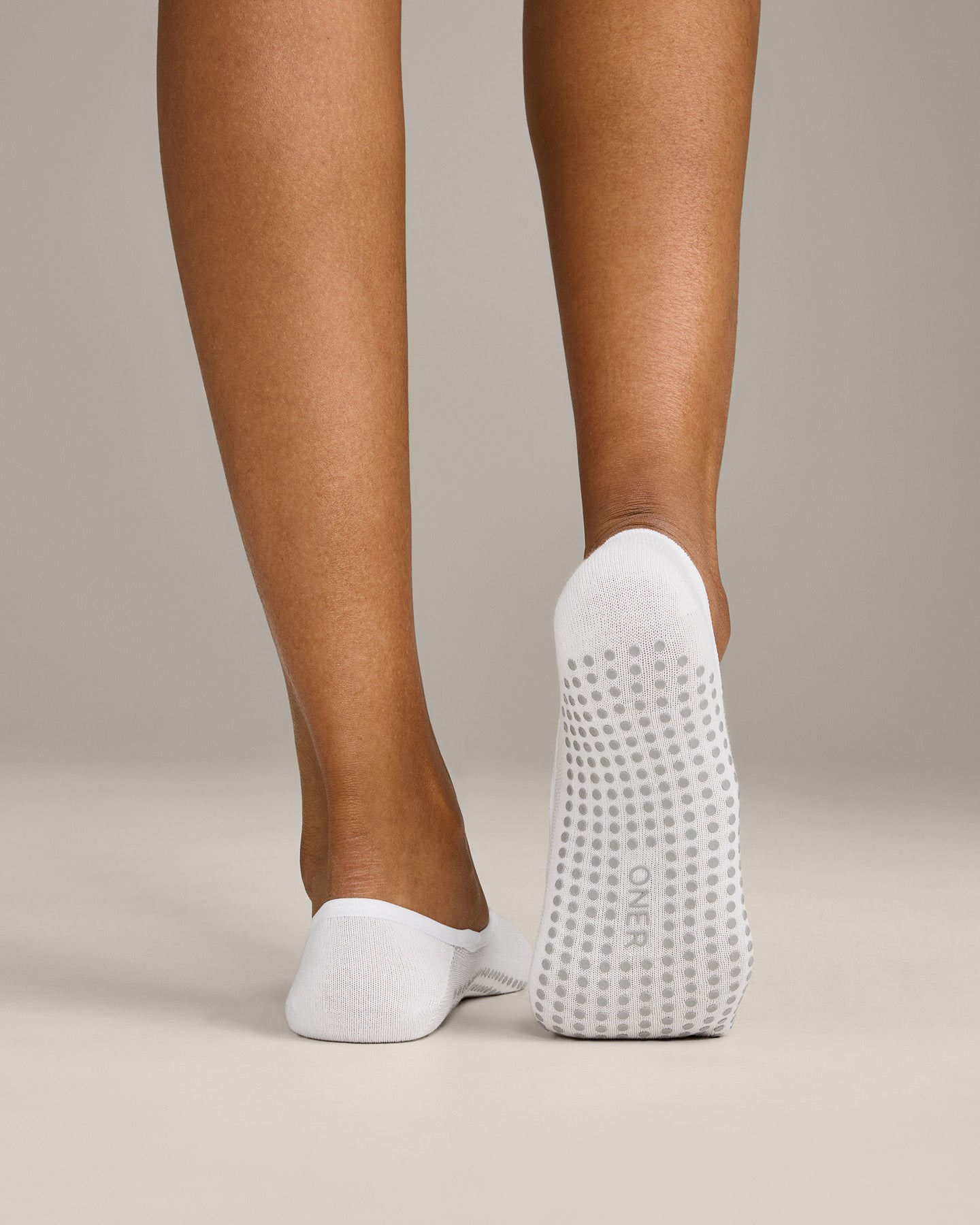 Pilates Grip Socks 1 Pack | White - Image 4