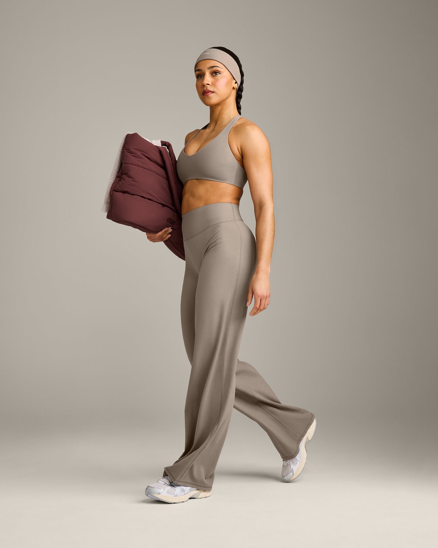 SoftMotion Straight Leg Bottoms with Grey Logo | Minky - Image 3