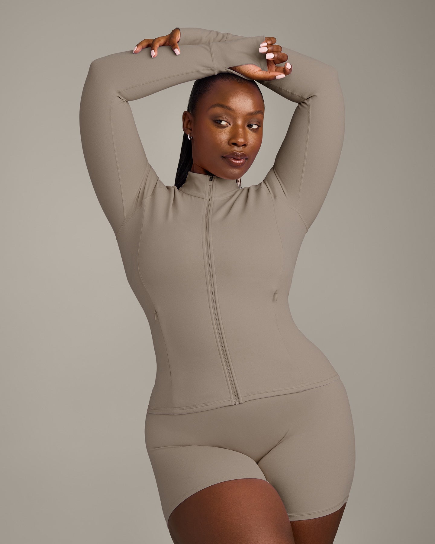 SoftMotion Jacket with Grey Logo | Minky