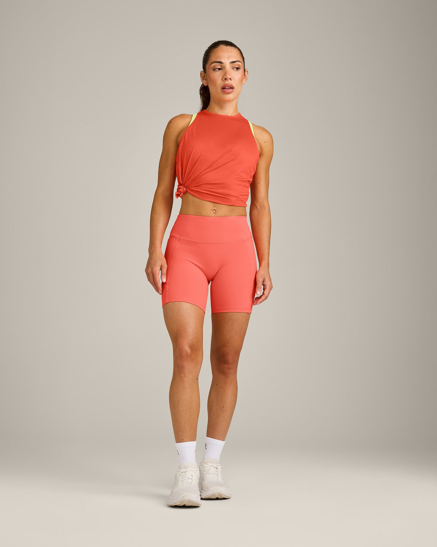 Alternative view of PrecisionMove Tank Top | Coral