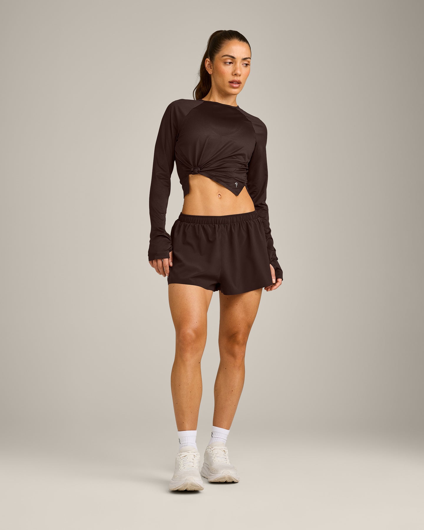 PrecisionMove Long Sleeve Top | 70% Cocoa - Image 3
