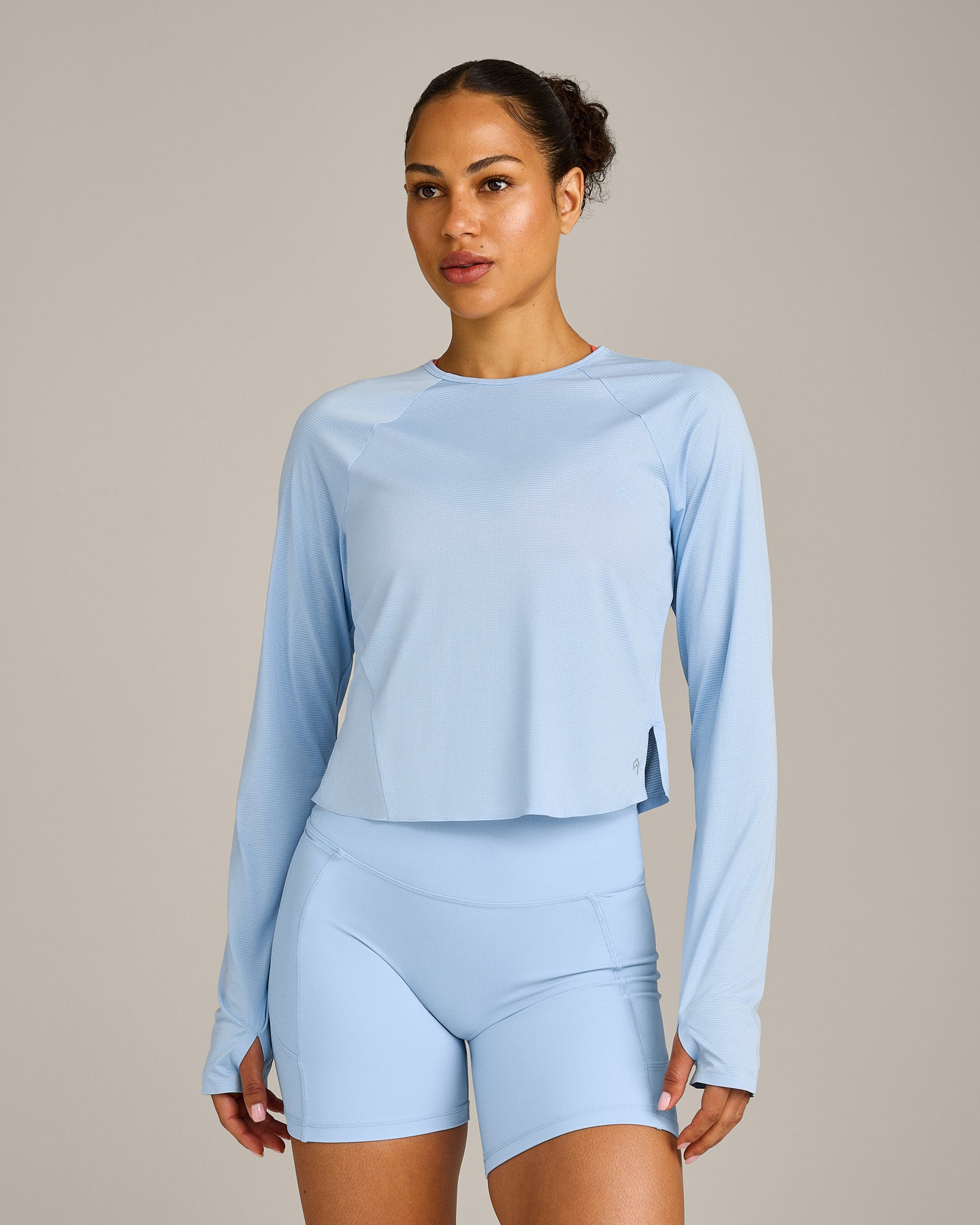PrecisionMove Long Sleeve Top | Powdered Blue