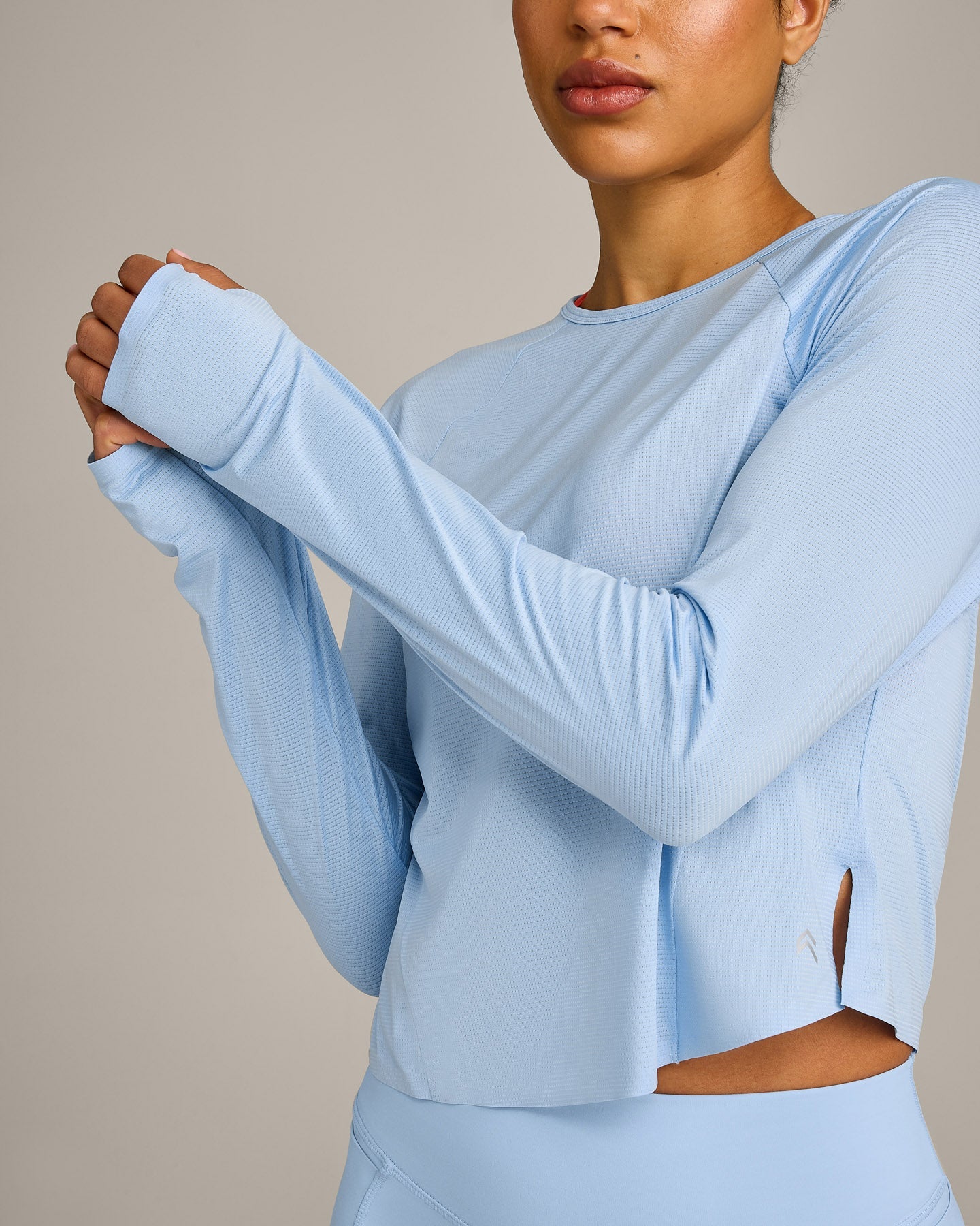 PrecisionMove Long Sleeve Top | Powdered Blue - Image 4