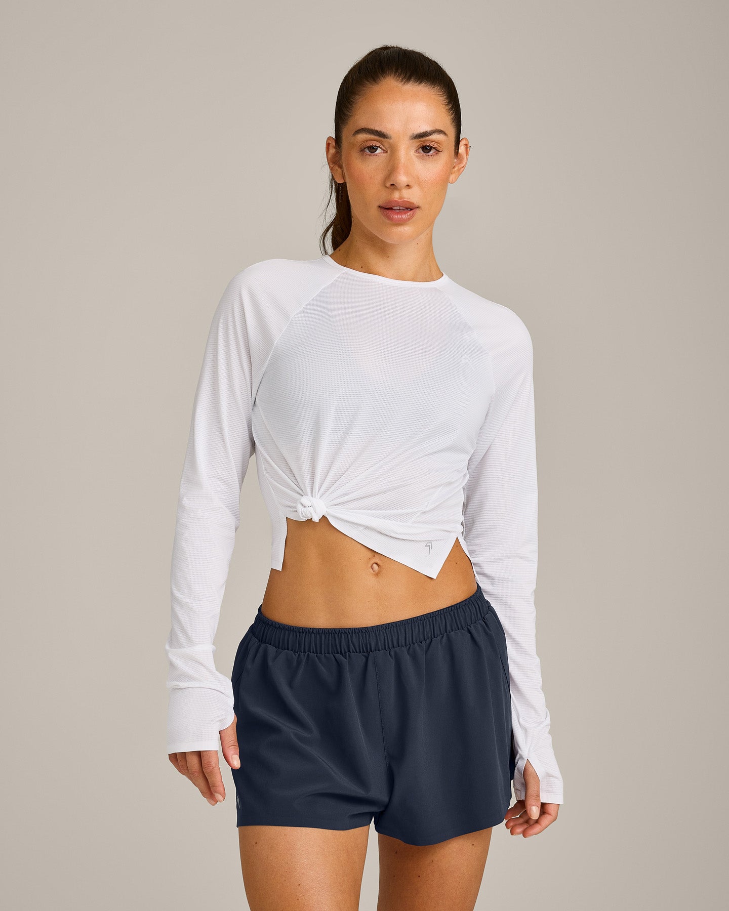 PrecisionMove Long Sleeve Top | White