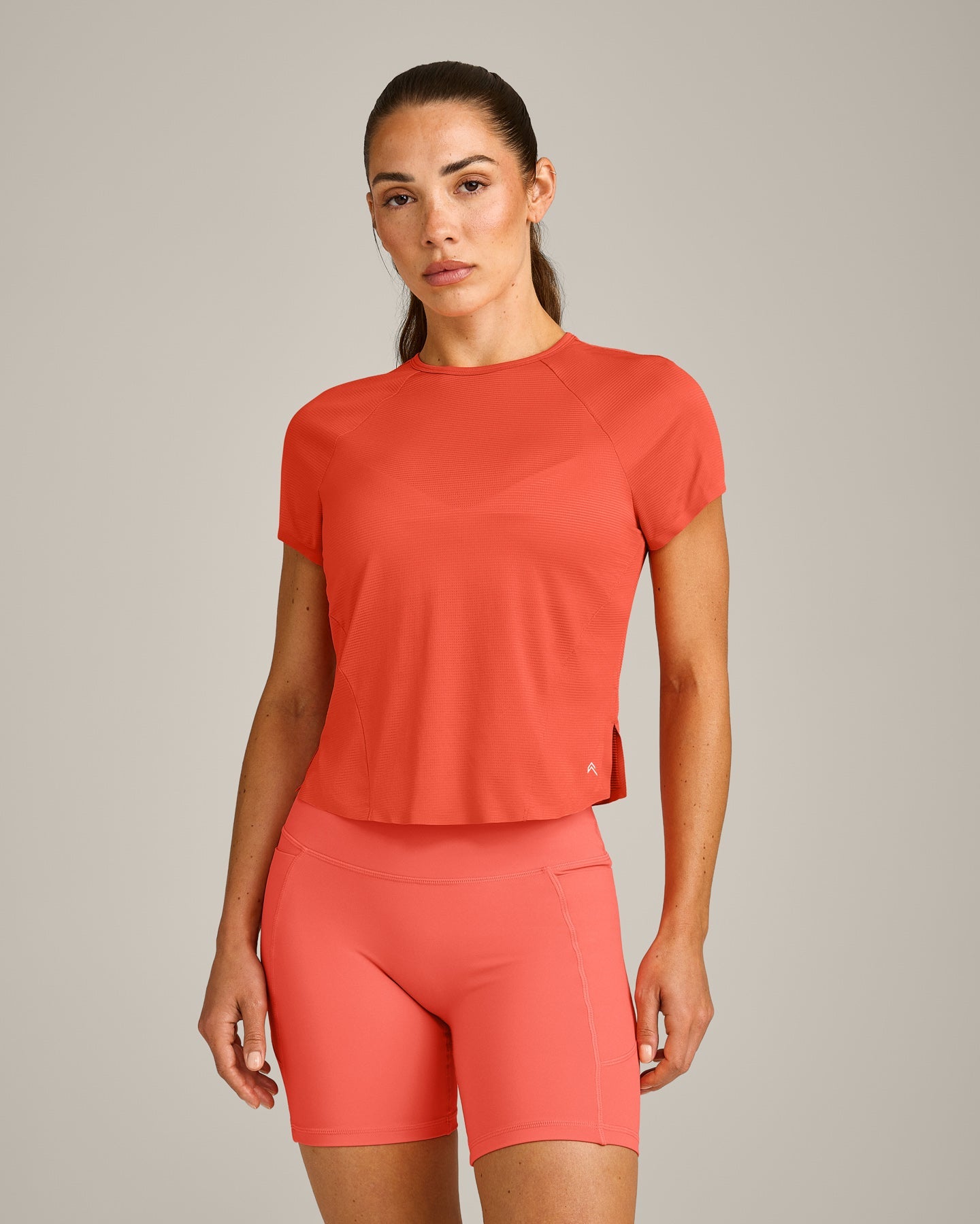 PrecisionMove Short Sleeve Top | Coral