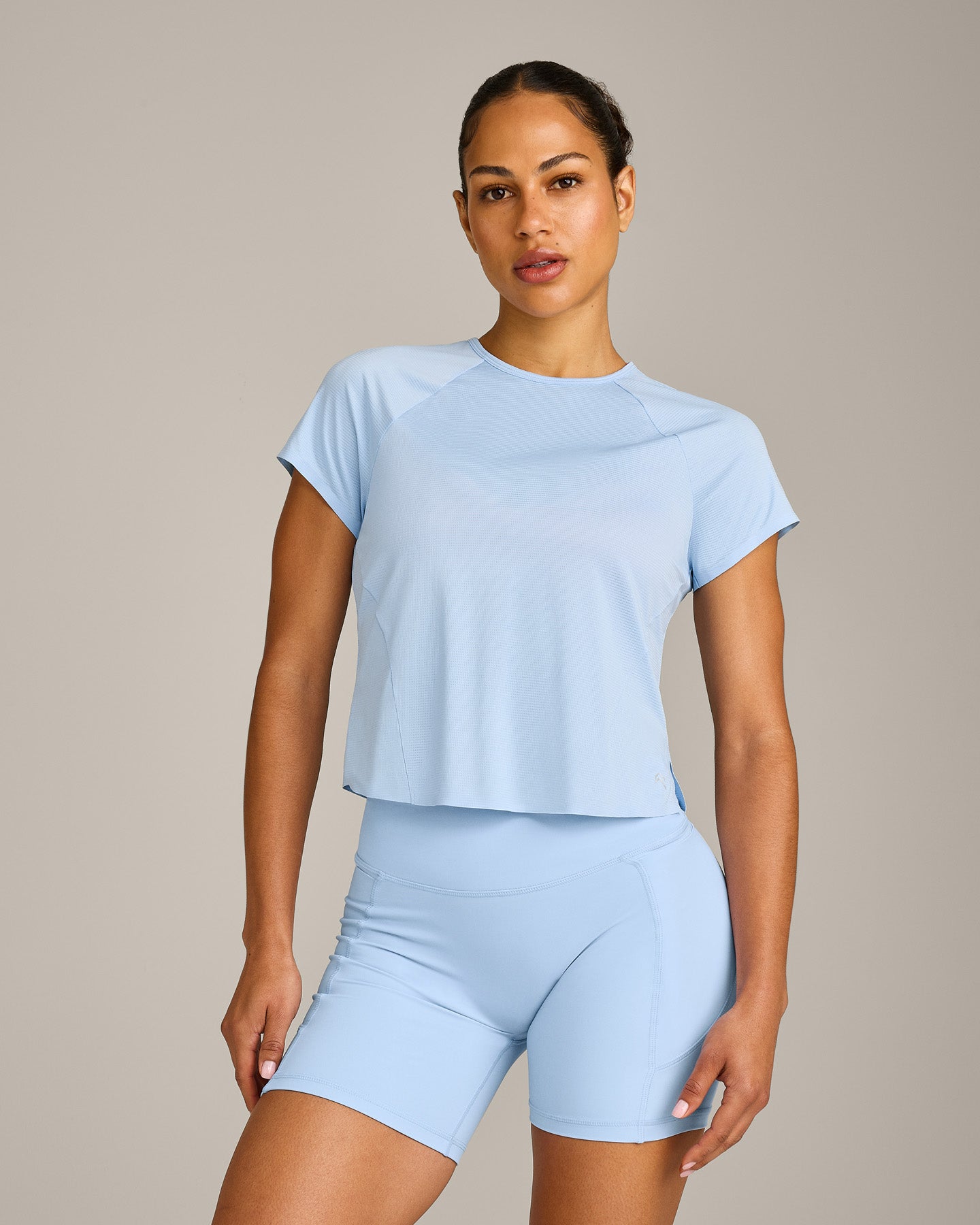 PrecisionMove Short Sleeve Top | Powdered Blue