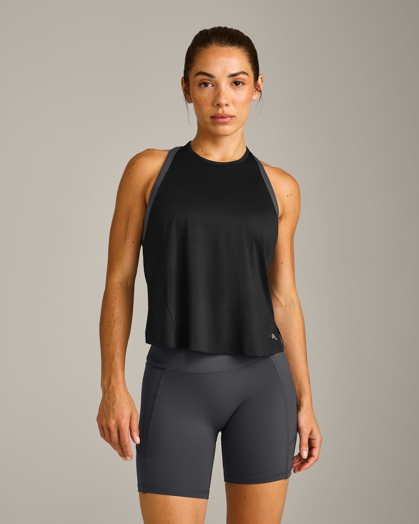 PrecisionMove Drop Armhole Tank Top | Black